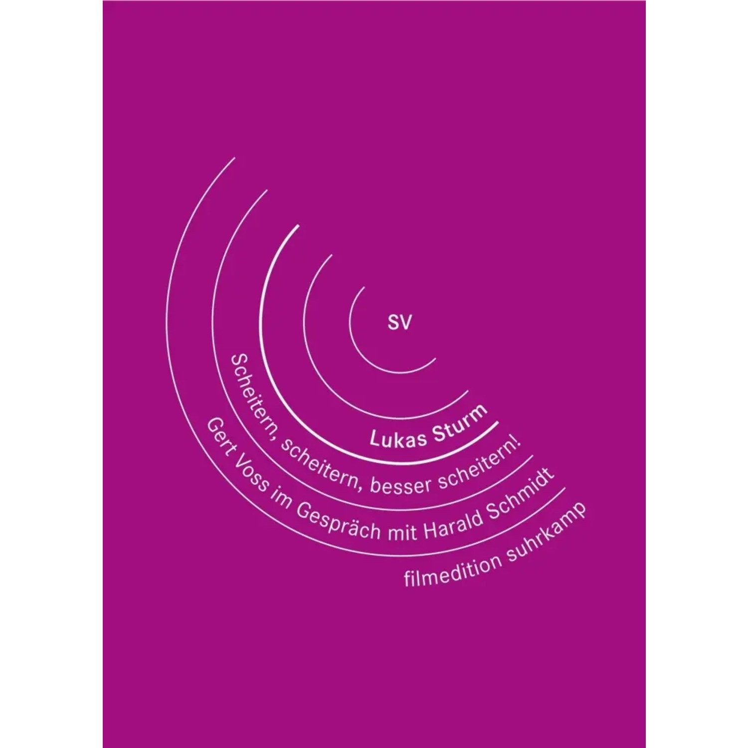 Suhrkamp Verlag DVD Scheitern, scheitern, besser scheitern, DVD