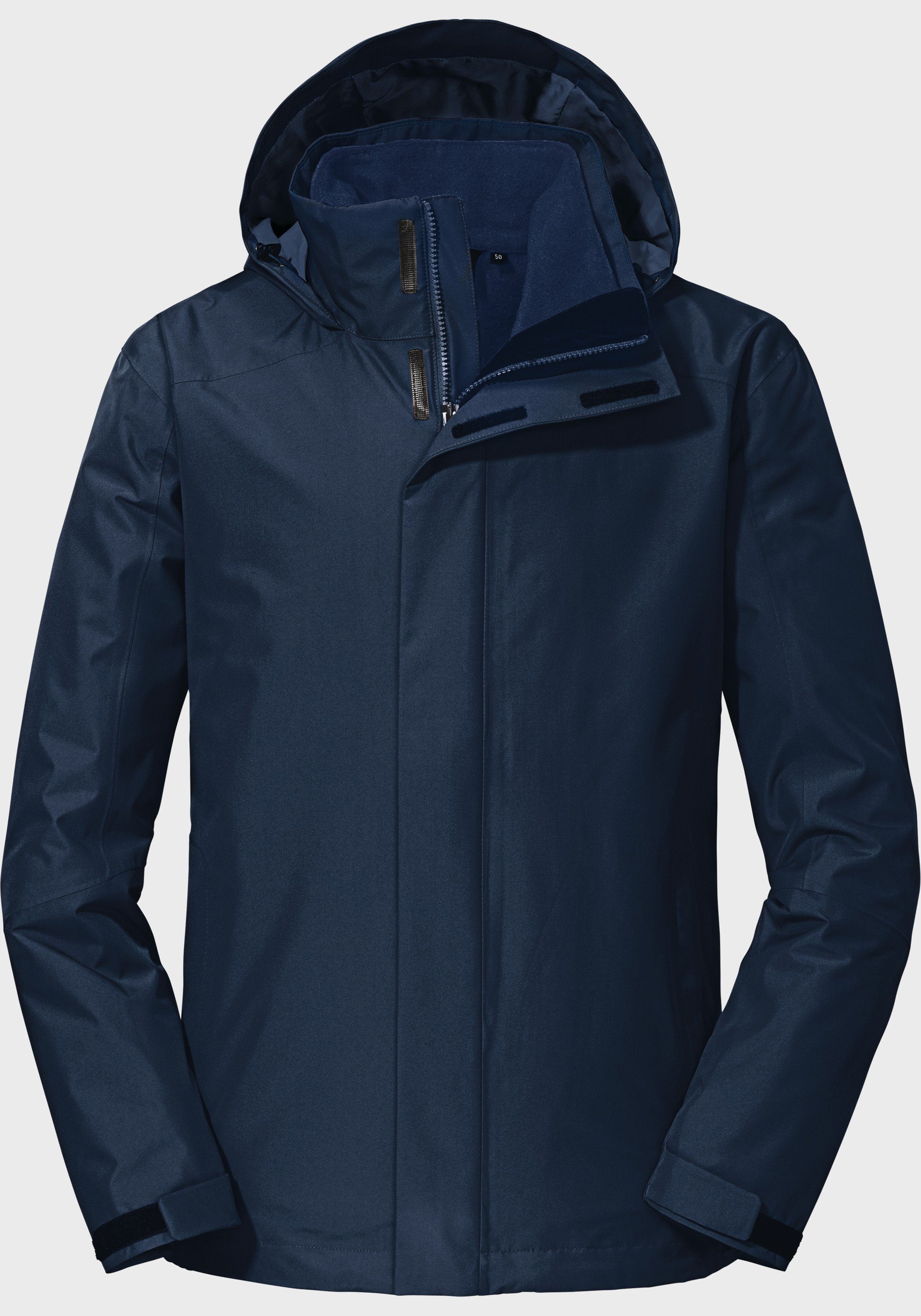 Schöffel Doppeljacke 3in1 M Partinello blau Jacket