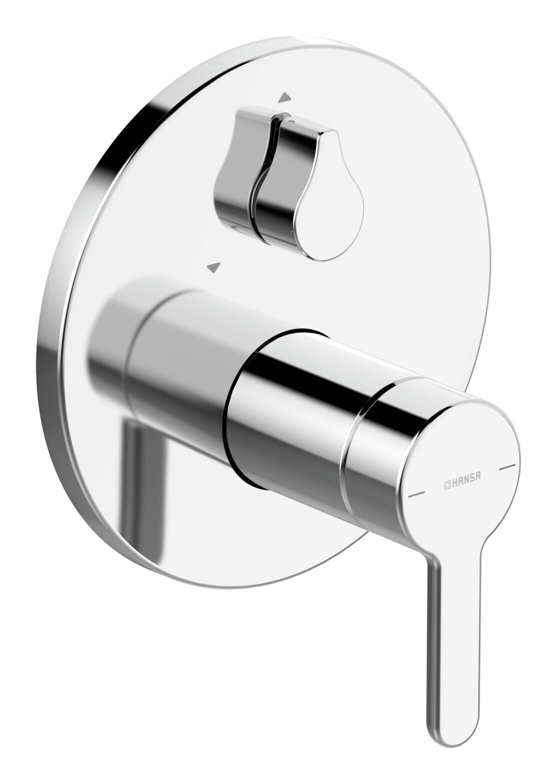 HANSA Wannenarmatur Hansadesigno Style Fertigmontageset m. Funktionseinheit EinhandBatterie