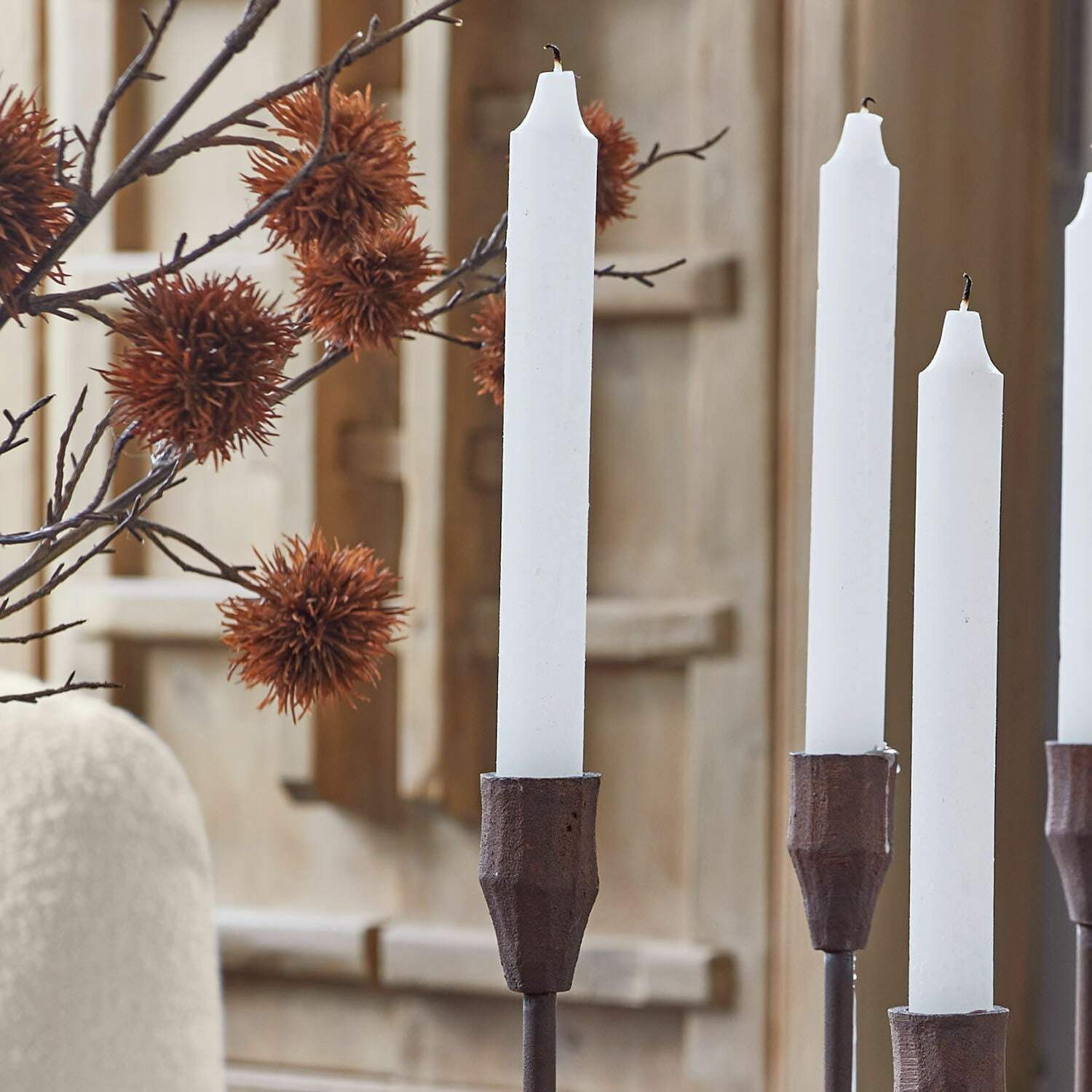 Mirabeau Kerzenständer Kerzenständer Brissande antikbraun