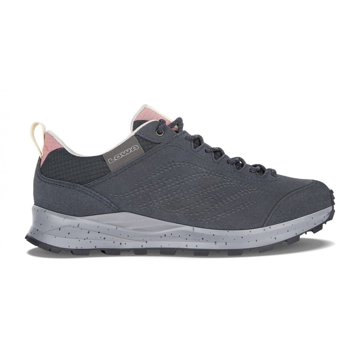 Alltag-Travelschuhe Valletta (Veloursleder) navyblau Damen Wanderschuh