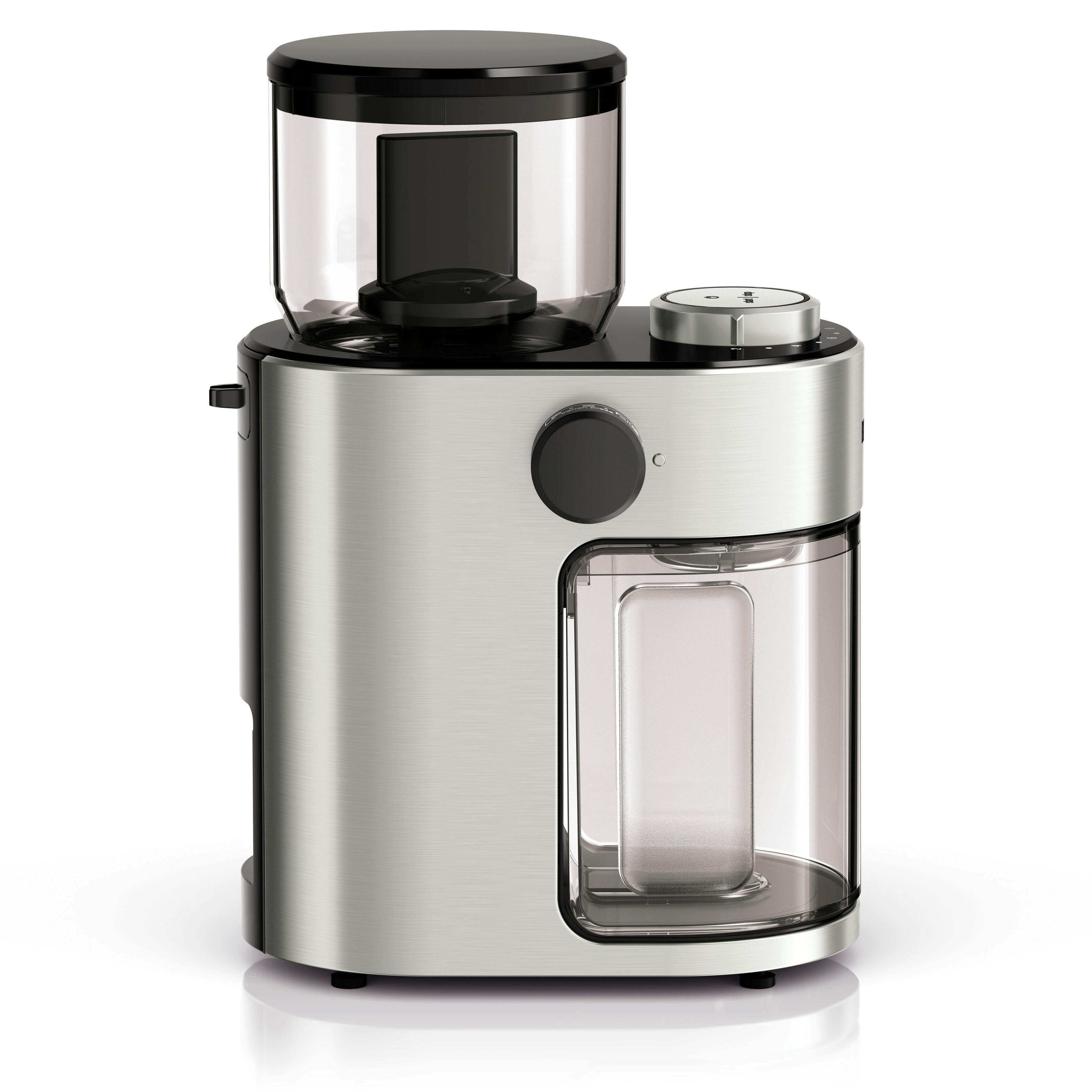 Braun Kaffeemühle Fresh-Set Kaffeemühle KG 7070 - 15 Einstellungen, 220 g Behälter, 110 W, Scheibenmahlwerk, 220 g Bohnenbehälter, 2-12 Kaffeetassen Einstellungen, Überhitzungsschutz