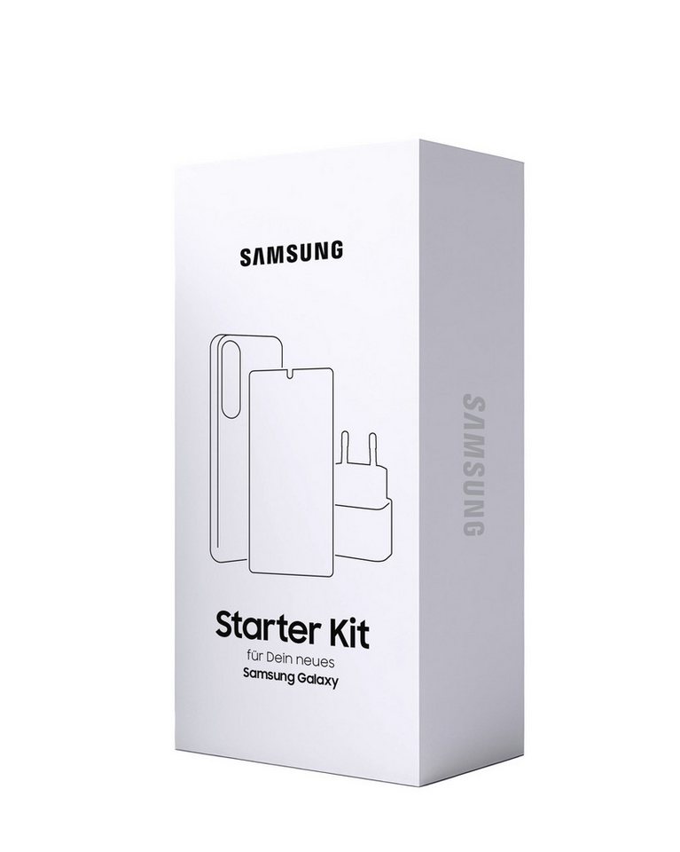 Samsung Starterkit für Galaxy S26+ - Original Case + Glas + 25 W Charger USB-Ladegerät