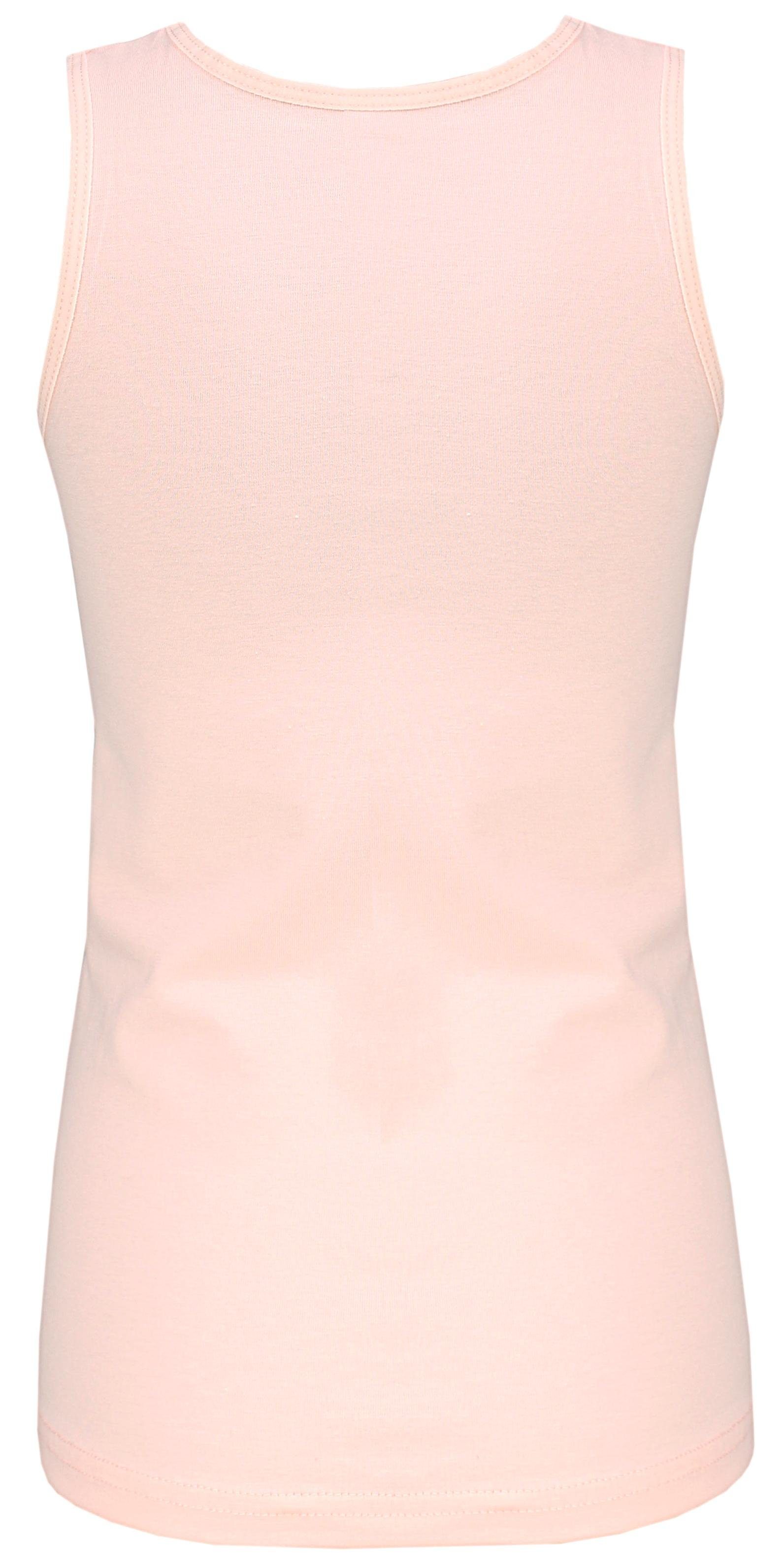 Schmetterlinge 5er TupTam Unterhemd TupTam Ärmellos Einhorn Mädchen Baumwolle Kinder Tank Top Grau Unterhemd Rosa Gelb Pack