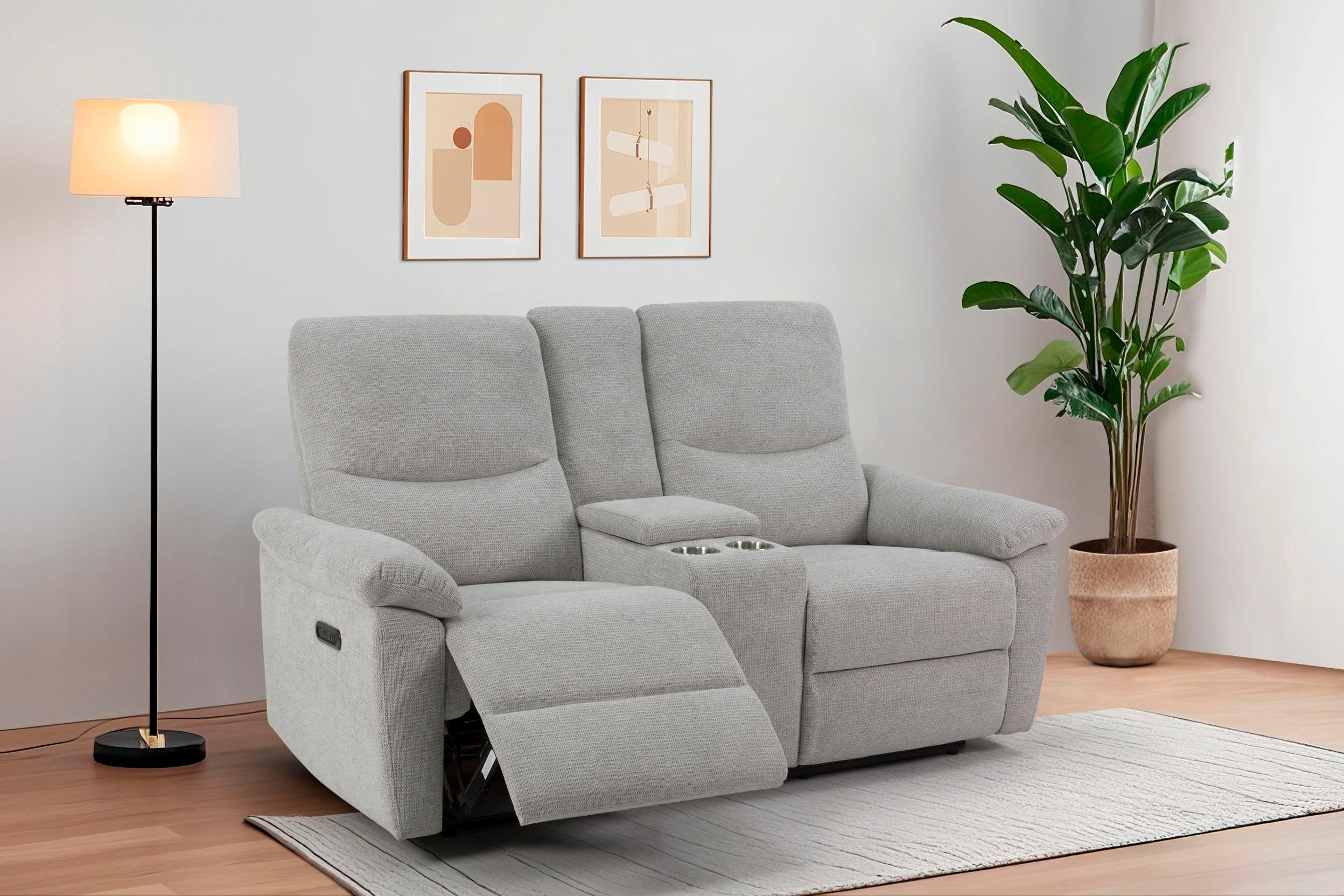 Home affaire 2-Sitzer ODILON, 2er-Kinosofa, TV-Sessel, günstig online kaufen