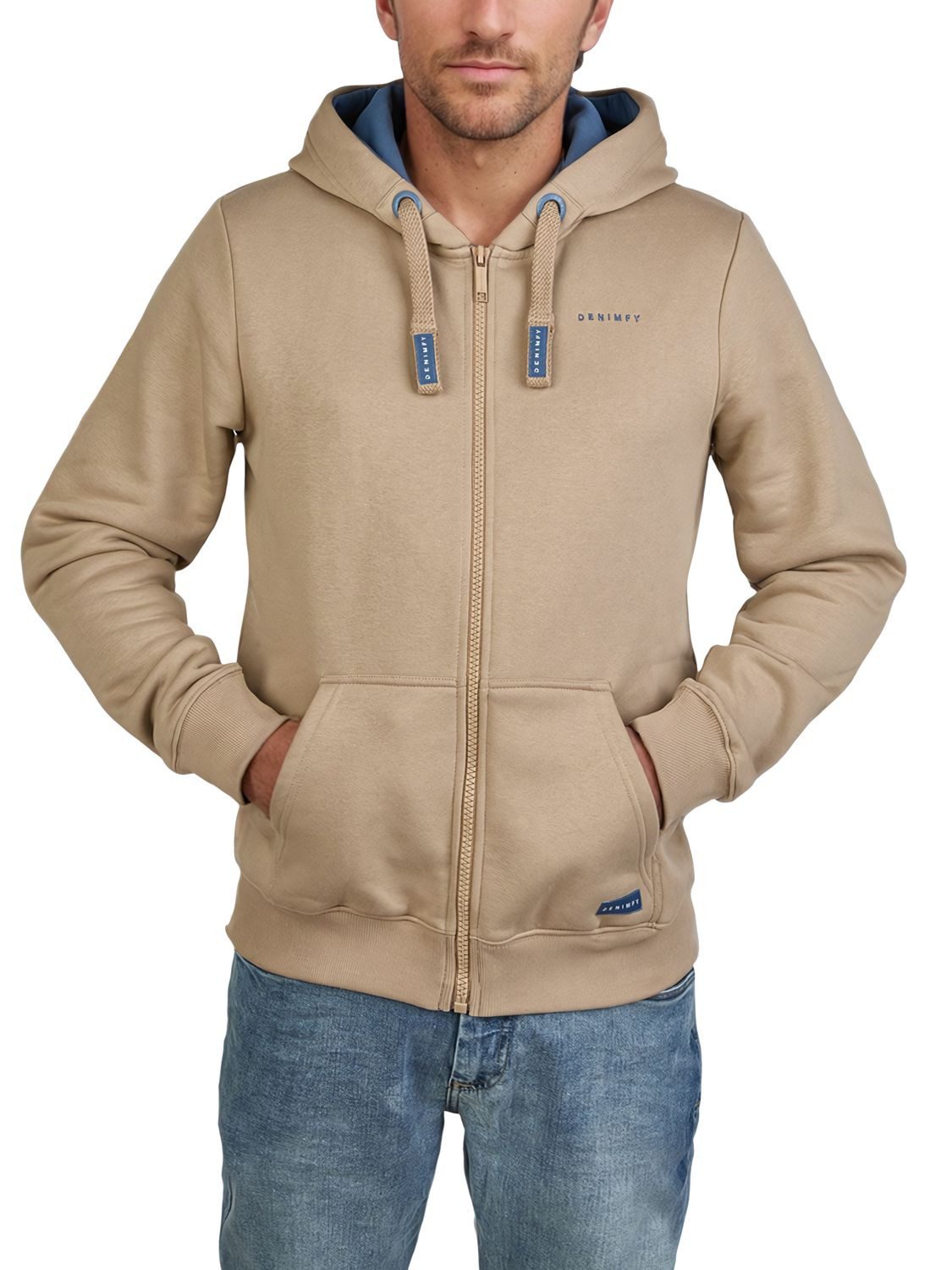 Kapuzensweatjacke Herren Sweatjacke DFLeo Regular Fit