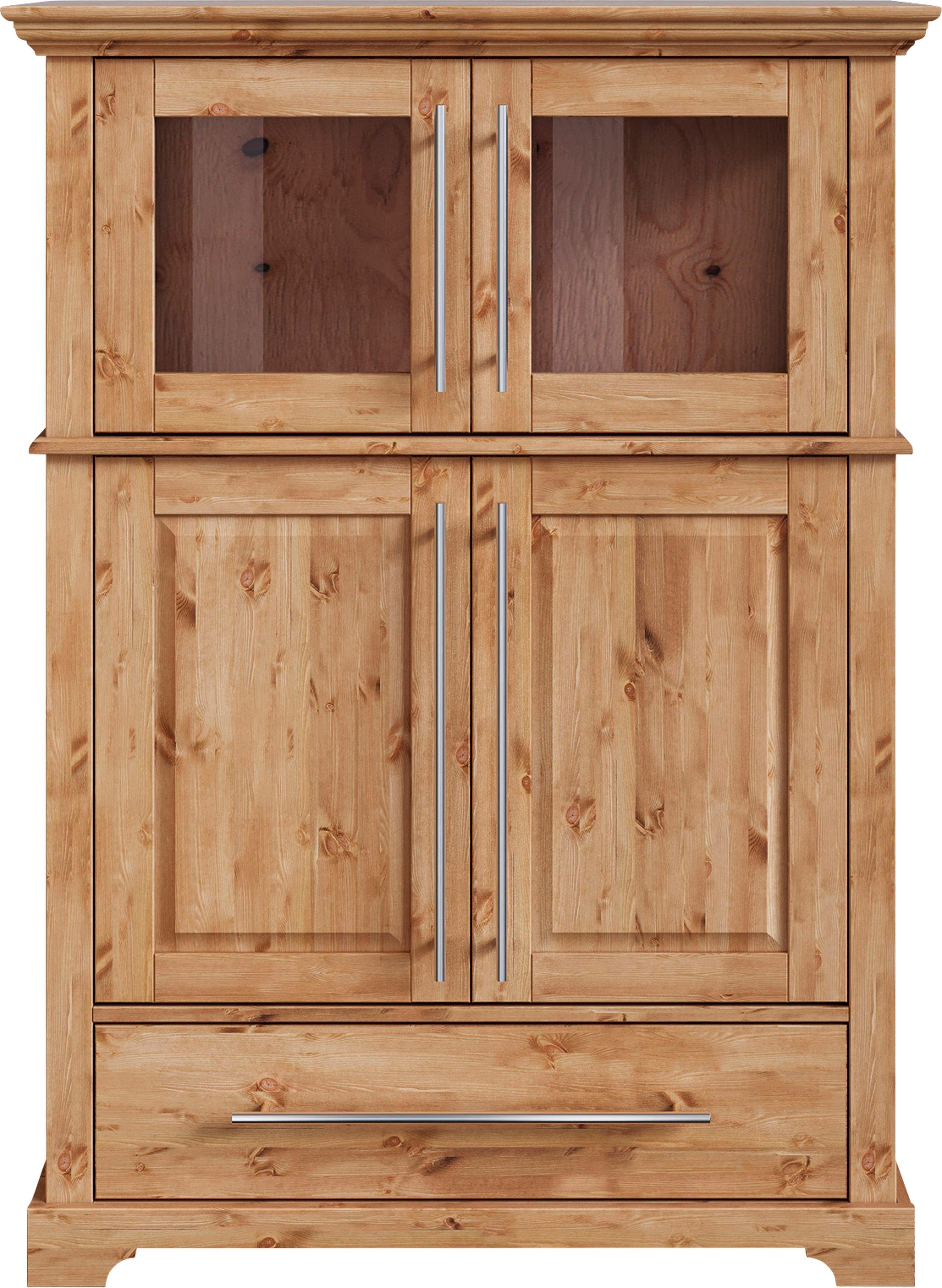 OTTO home Highboard Melissa Vitrine Breite/Höhe/Tiefe 94/39/133 cm – Bild 4 von 5