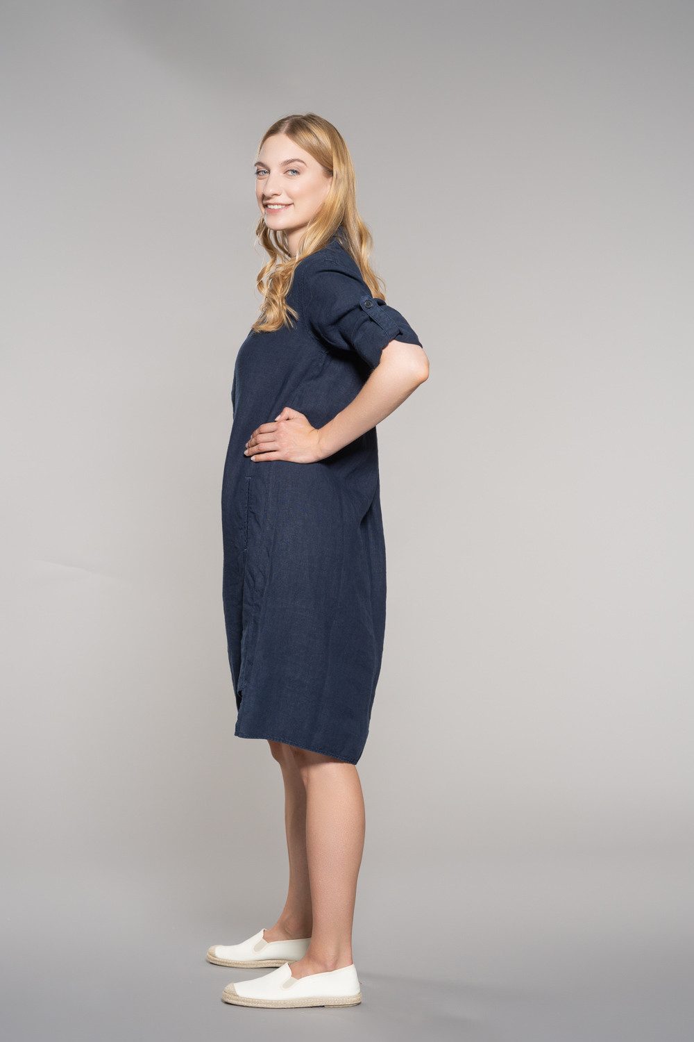 Feuervogl Hemdblusenkleid fv-Kl:eo, Tunika, adjustable sleeve, günstig online kaufen