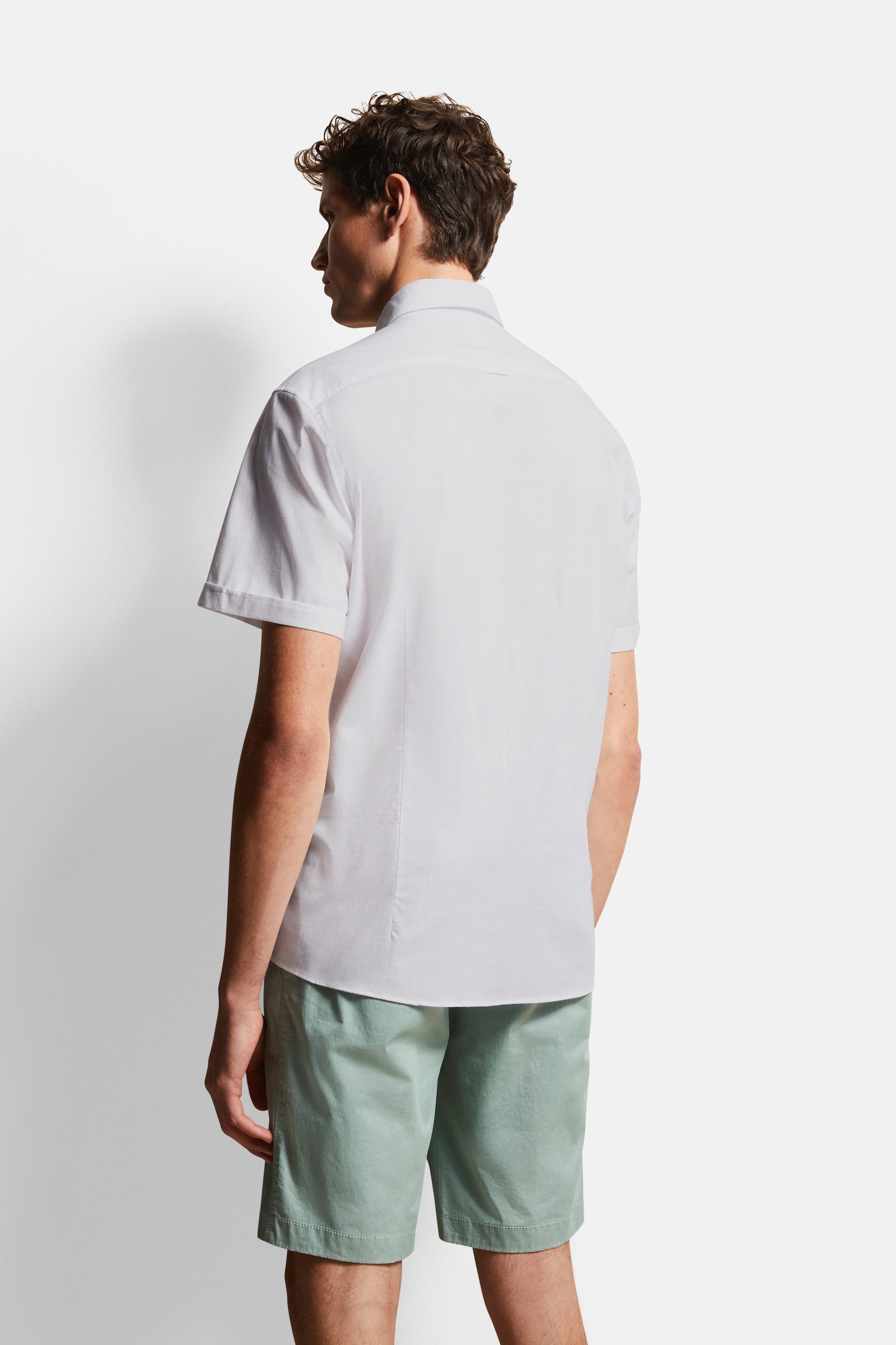 bugatti Kurzarmhemd, mit Button-Down-Kragen günstig online kaufen