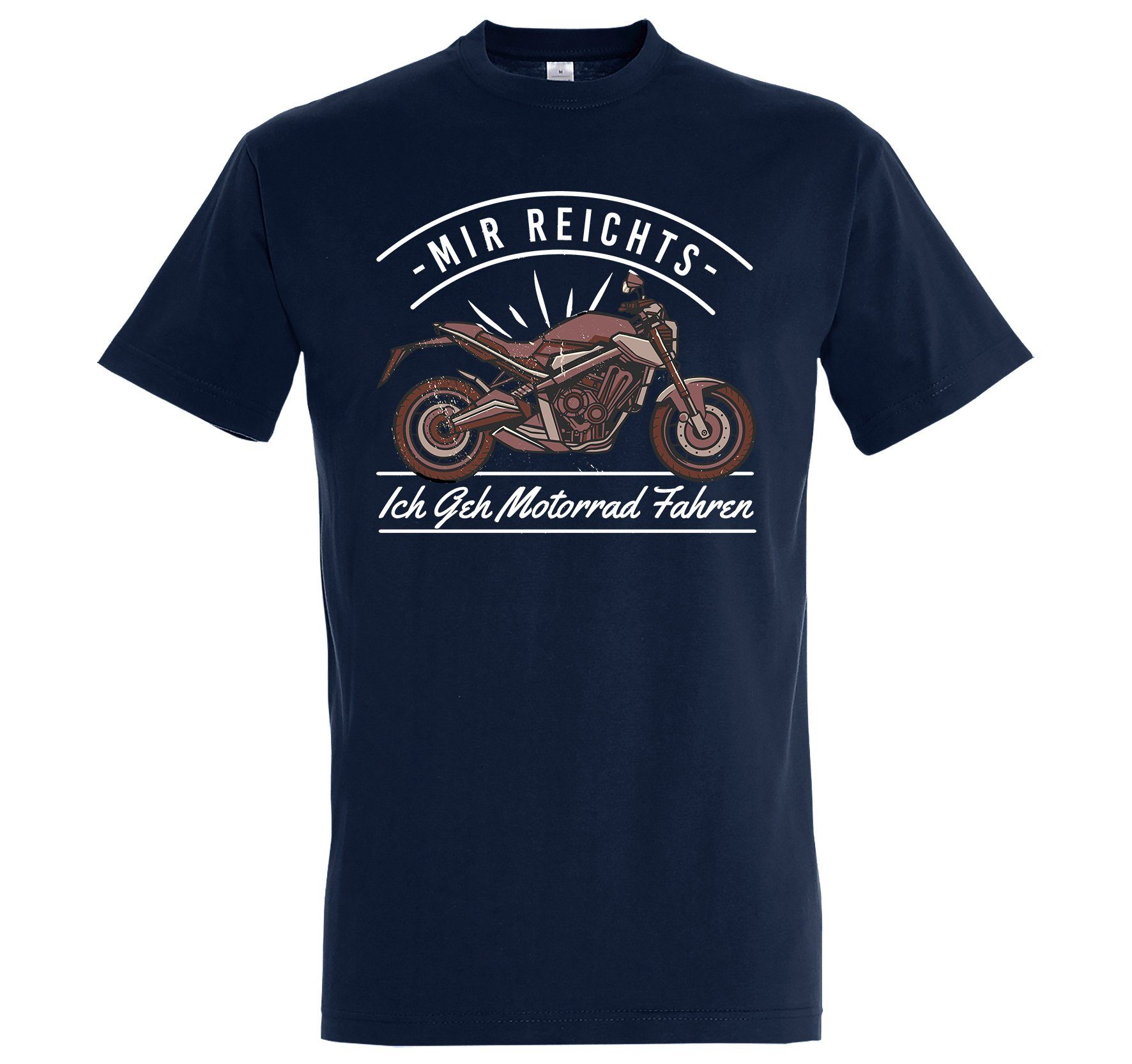 Youth Designz T-Shirt Ich Geh Motorrad günstig online kaufen