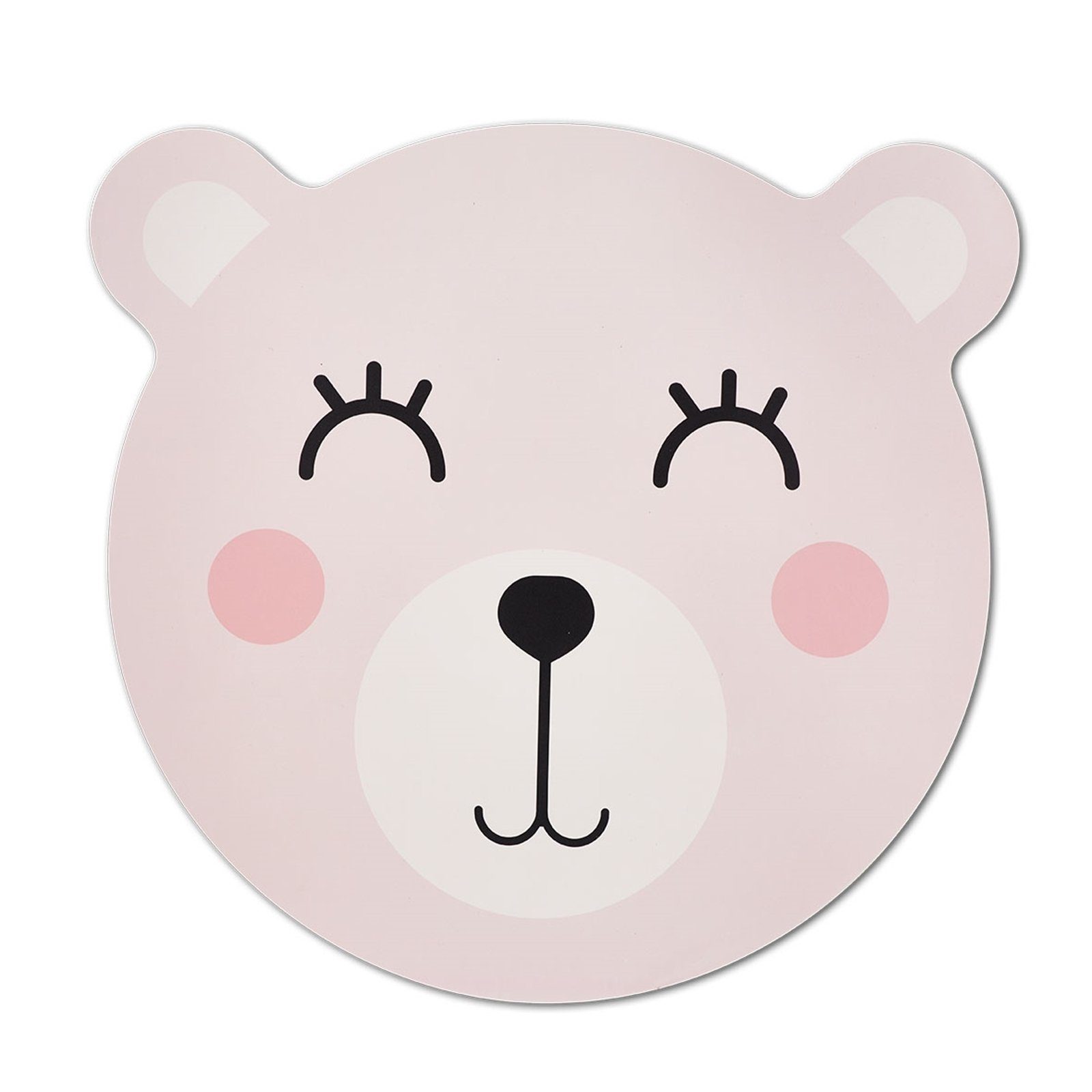 Platzset Platzmatte Bär Rosa