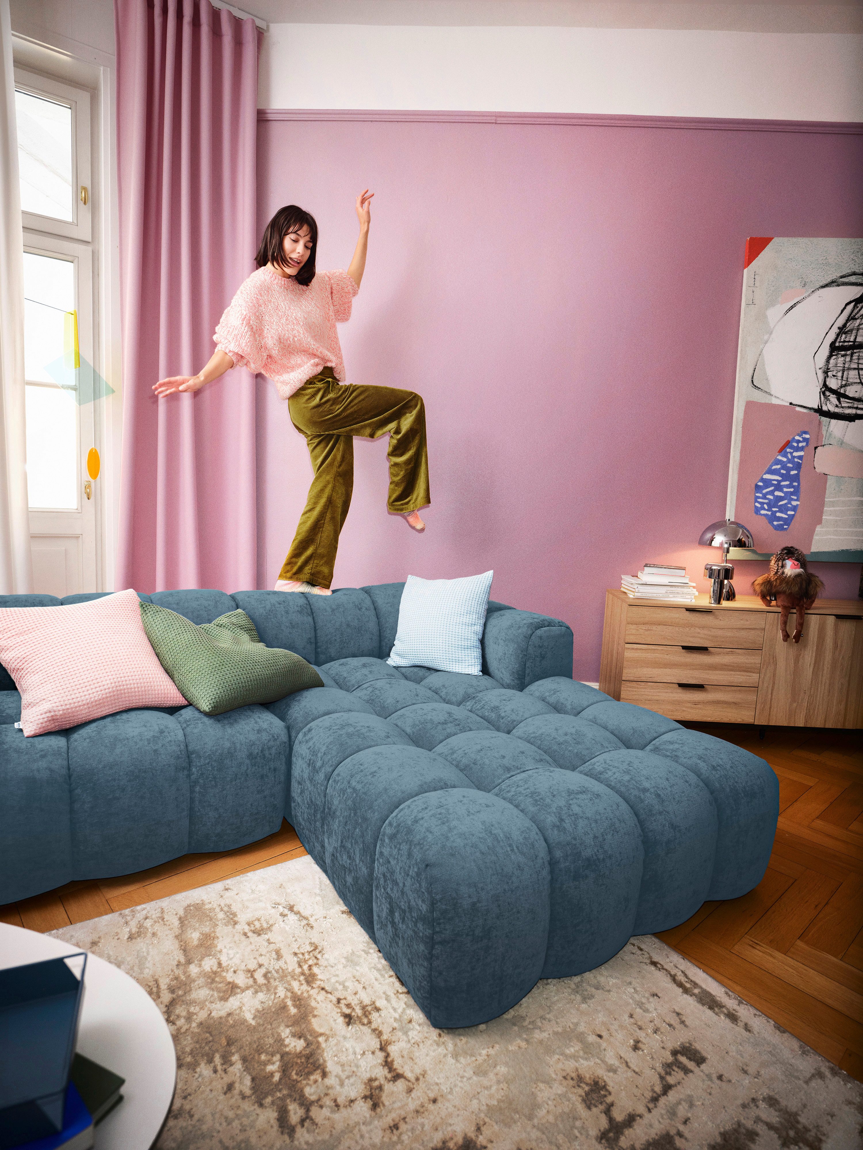 OTTO home Ecksofa KALLIE L-Form, 248 cm - OTTO. Verlässliche Qualität., Bub günstig online kaufen