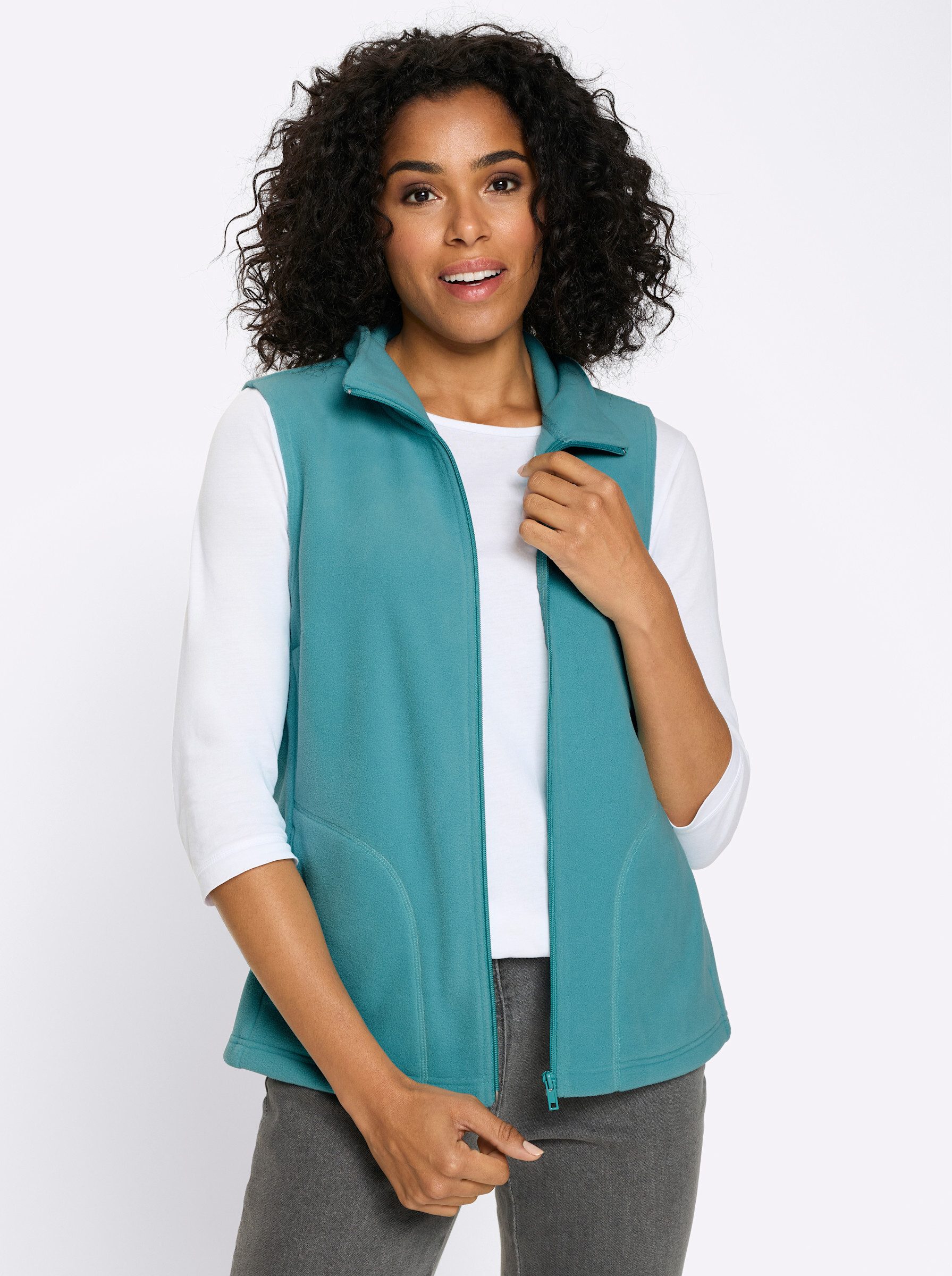 Sieh an! Jerseyweste Fleece-Weste