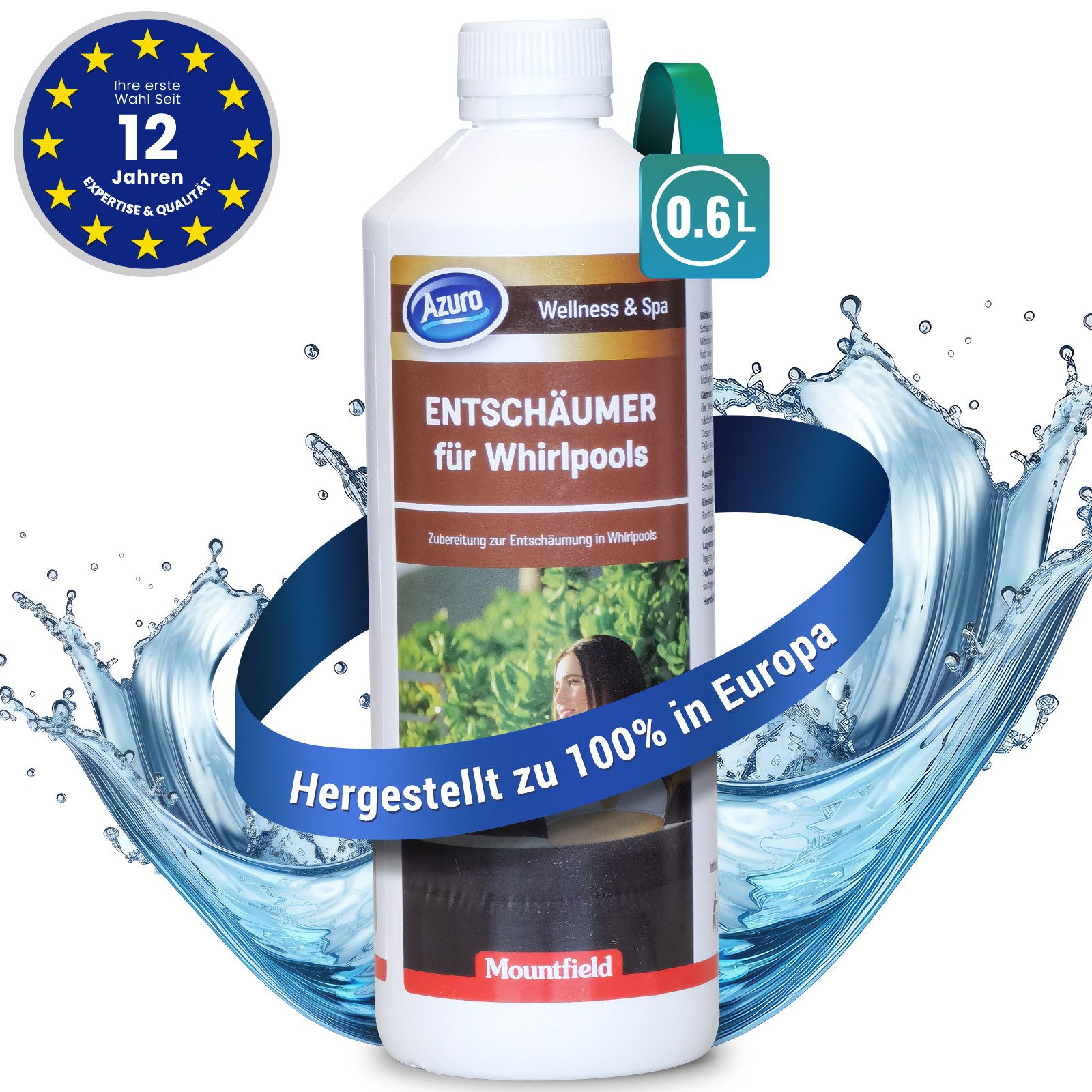 Azuro Poolpflege Entschäumer 0.6L, (Effektiver Anti-Schaum günstig online kaufen