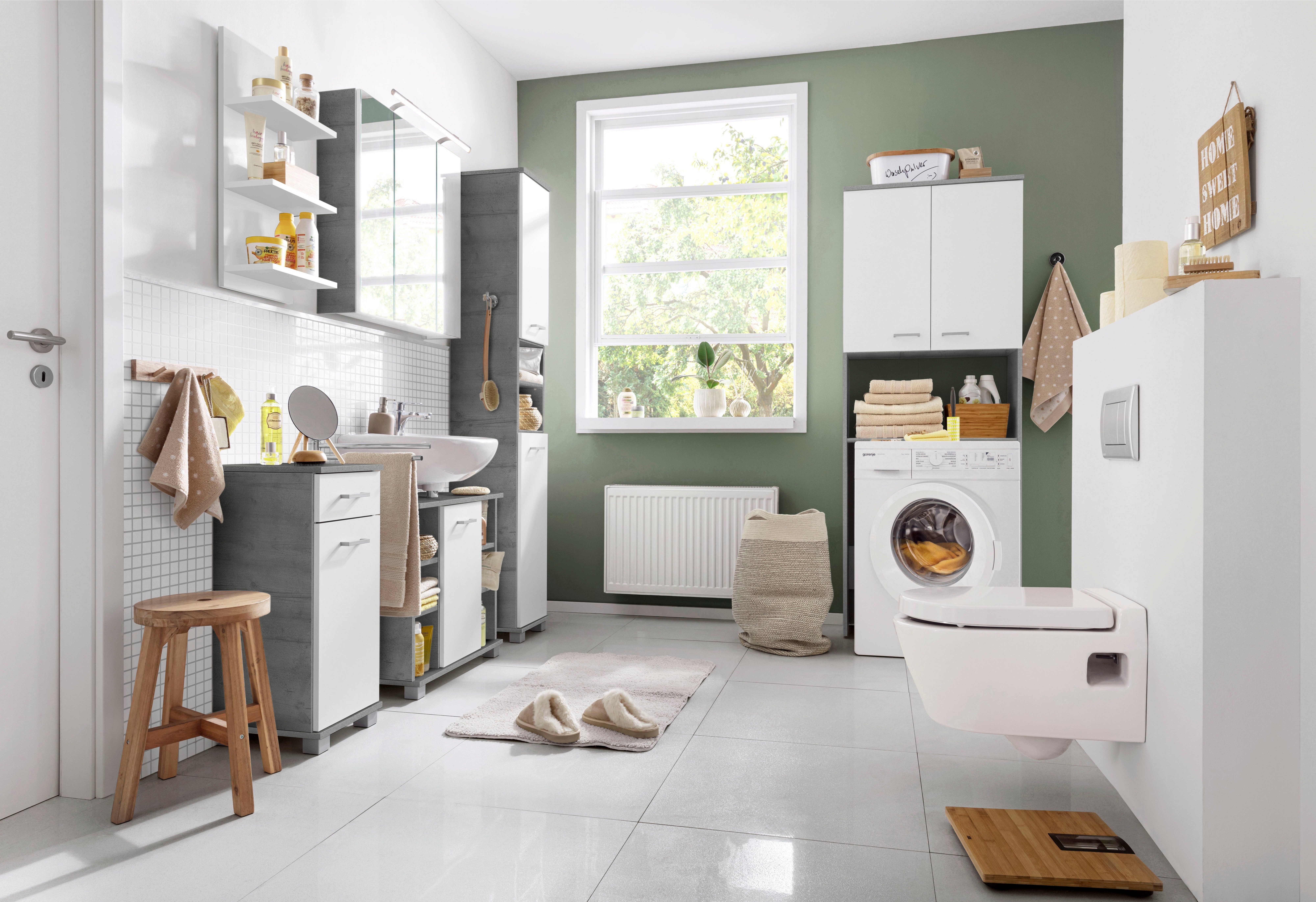 welltime Wandregal Palermo, Breite 30 cm made in Germany, 3 Regalböden günstig online kaufen