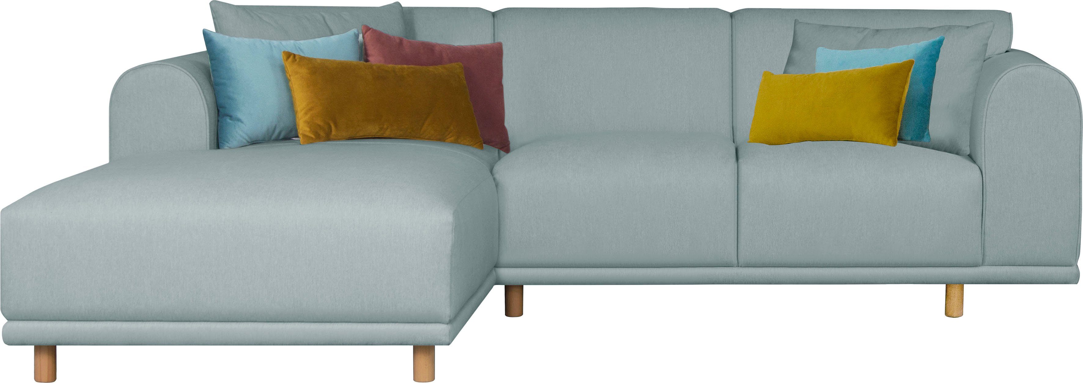 andas Ecksofa Maroon L-Form, in skandinavischem günstig online kaufen