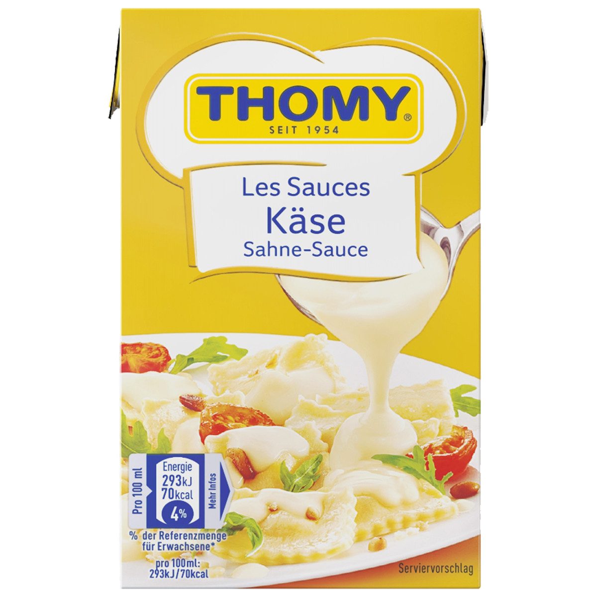 THOMY Saucen, Thomy Les Sauces Käse Sahne Sauce cremig helle Käsesoße 250ml