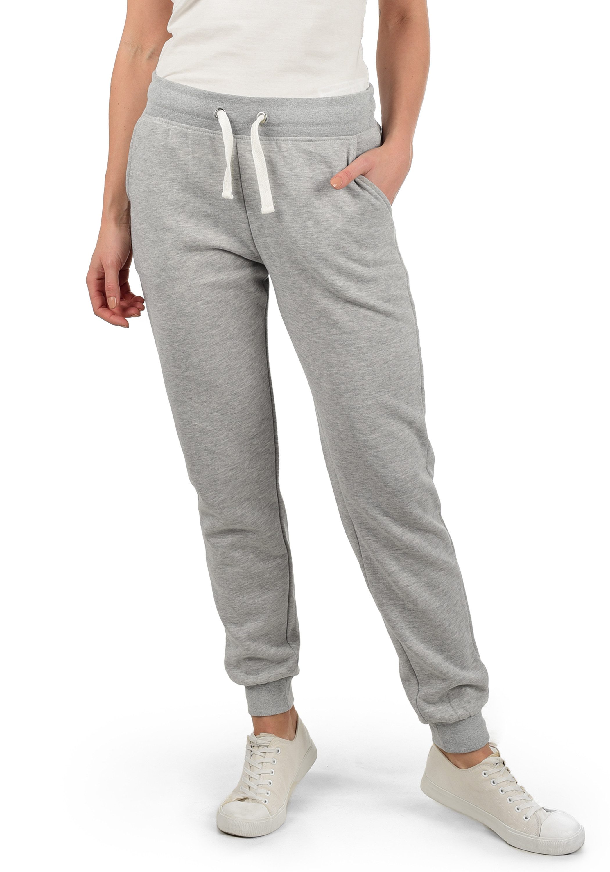 DESIRES Sweathose Olivia lange Hose mit weicher Fleece Innenseite