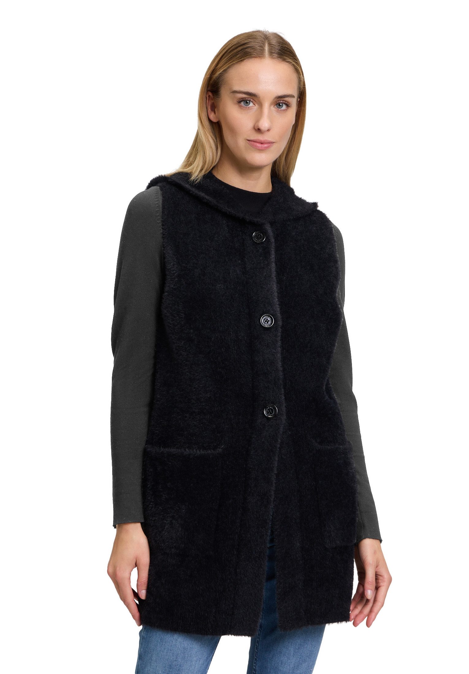 Amber & June Strickweste Amber & günstig online kaufen