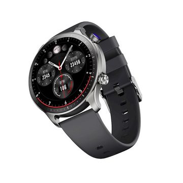 RIVERSONG SmartWatch Motive 9 Pro - in Space Grey Amoled - Armbanduhr Herren Smartwatch