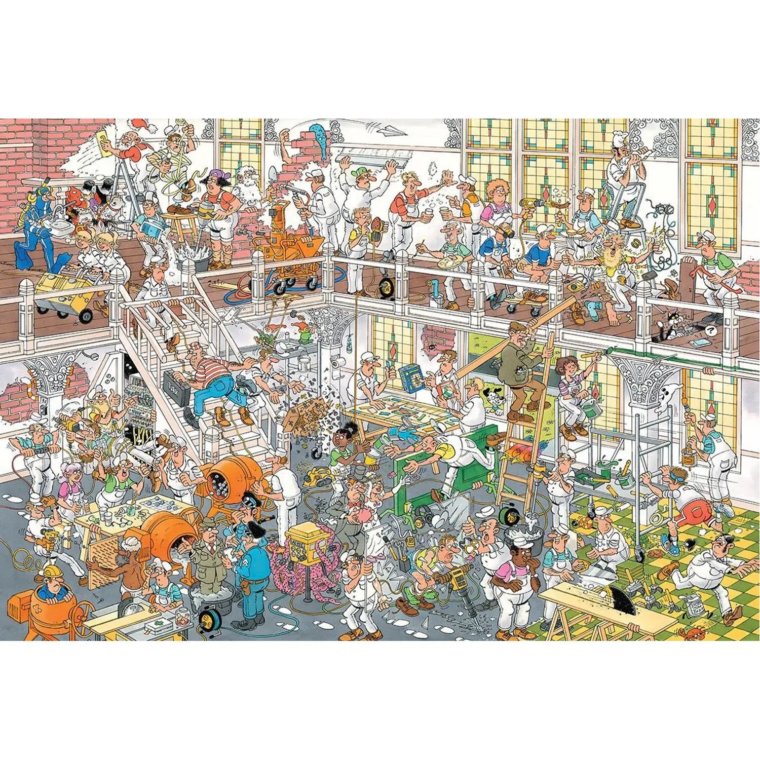 Jumbo Spiele Puzzle Jan van Haasteren - (3000 Teile Puzzle), 3000 Puzzleteile