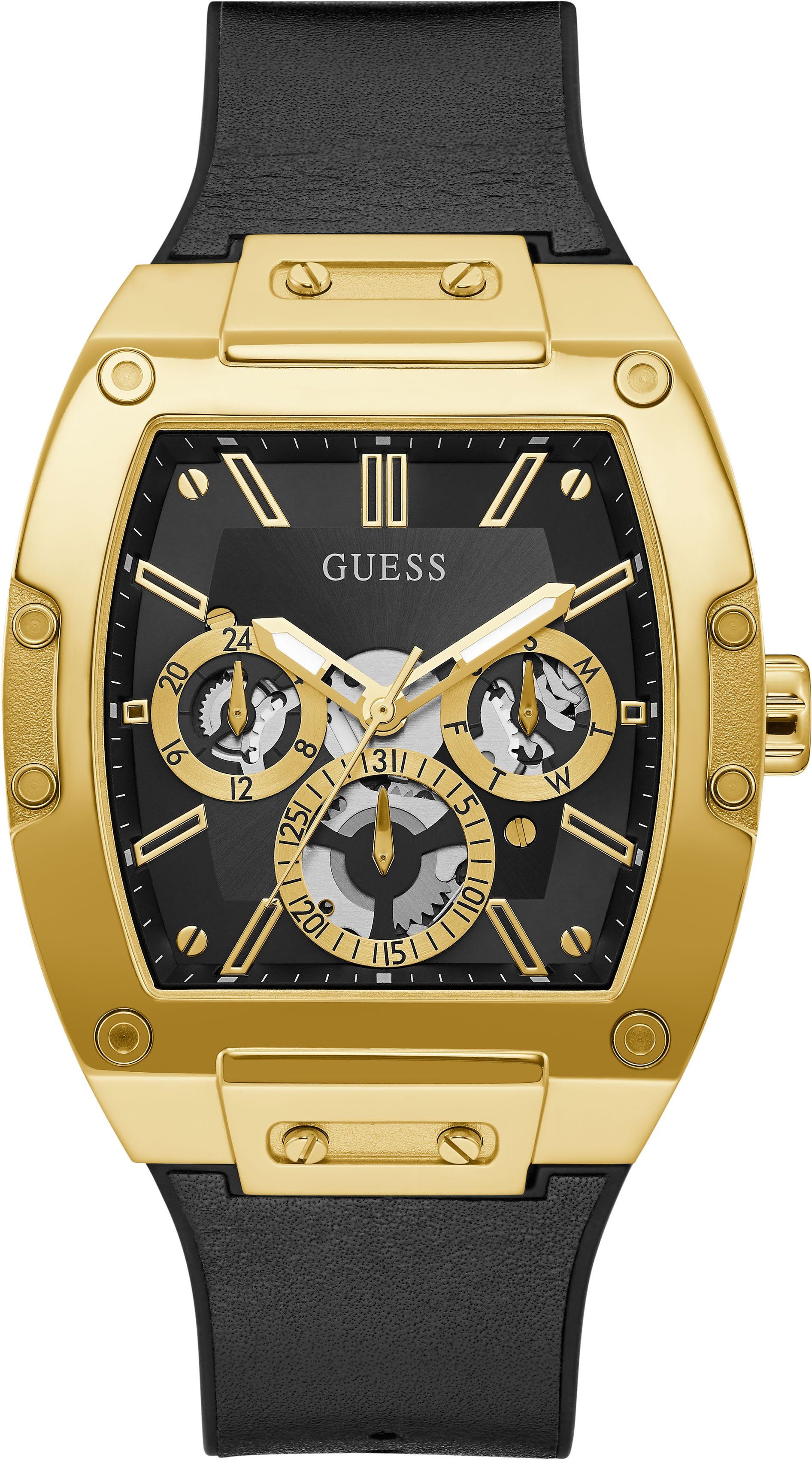 Guess Multifunktionsuhr PHOENIX, GW0202G1, Armbanduhr, Quarzuhr, Herrenuhr