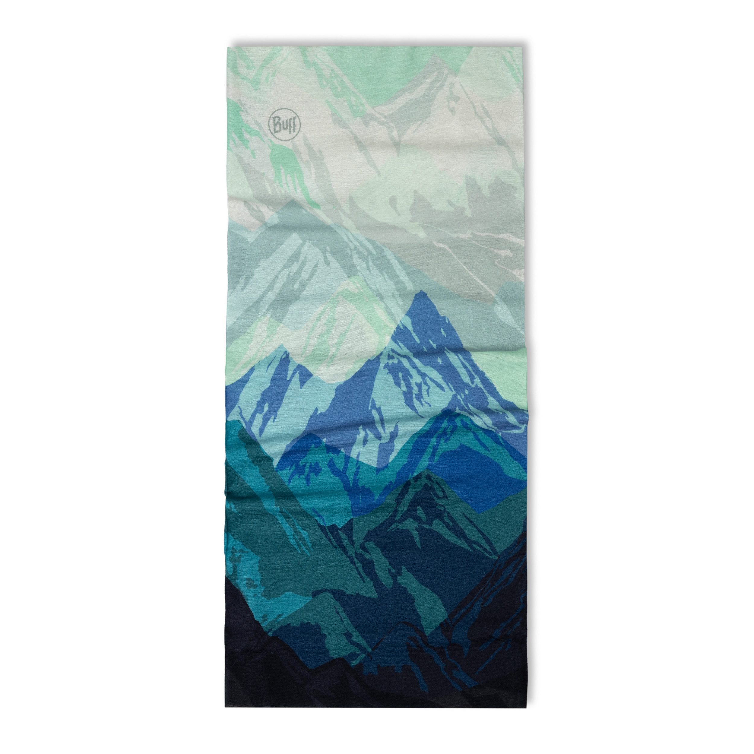 Buff Loop Original EcoStretch Multifunktionstuch Berge-blau/weiß günstig online kaufen