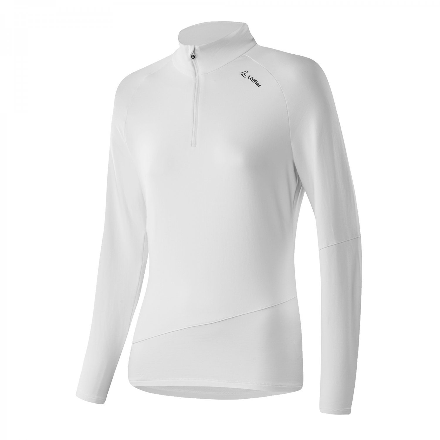 Rollkragenshirt Damen Midlayer Evo TVL Langarmshirt weiß