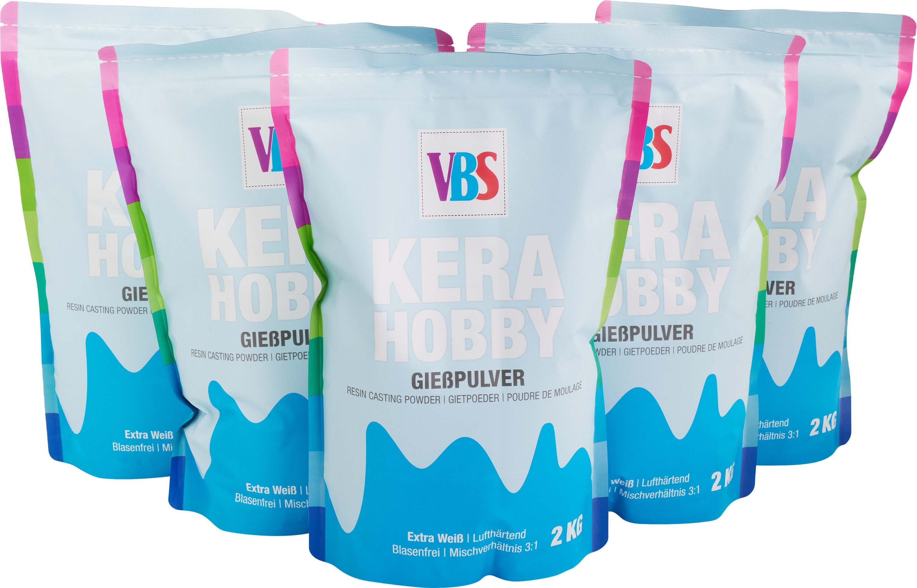 VBS Modelliermasse KeraHobby, Weiß