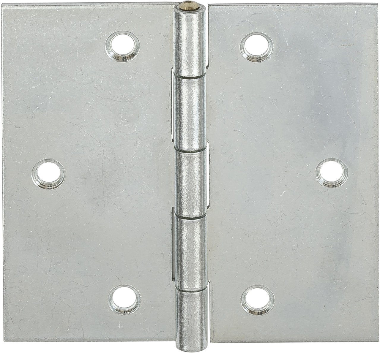 Türbeschlag Vormann Käntige Scharniere verzinkt 50 x 50 mm