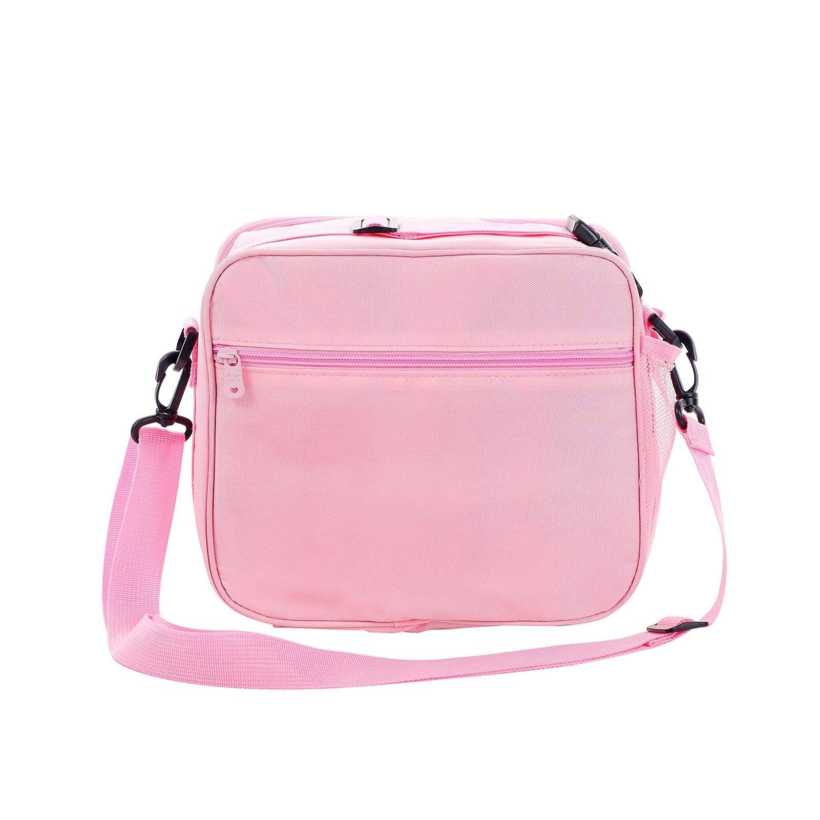 Bag Portable GelldG Rainbow Lunchbag Kinder, Glitter für Rosa Standbag Lunch