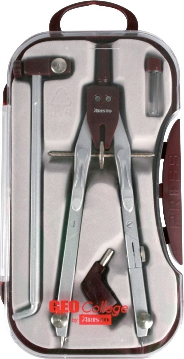 ARISTO Zirkel Schnellverstellzirkel Geocollege max. 320mm Länge: 170mm silber