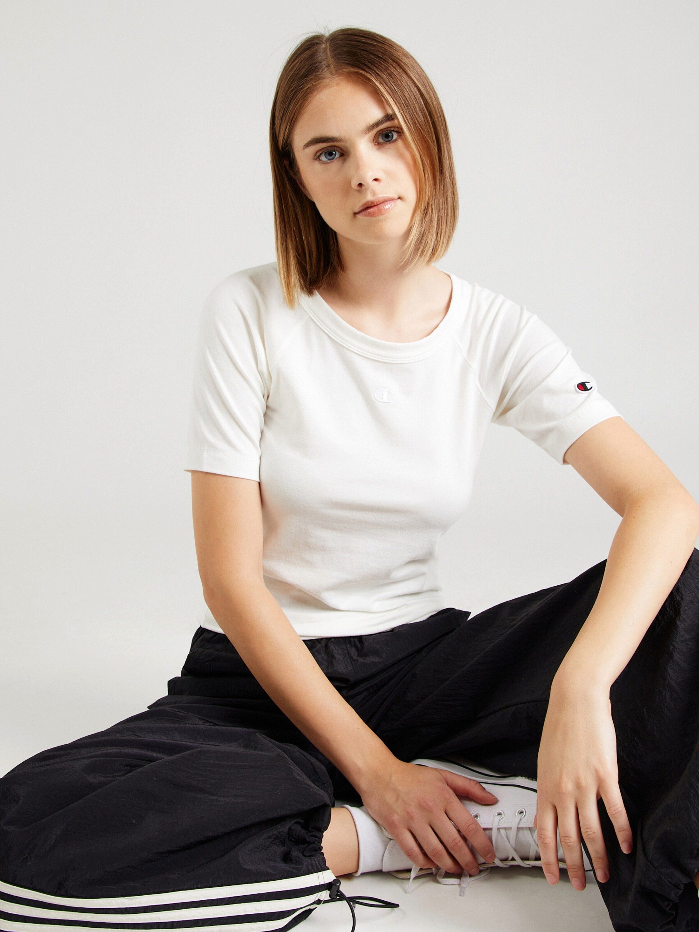 Champion Authentic Athletic Apparel T-Shirt (1-tlg) Stickerei