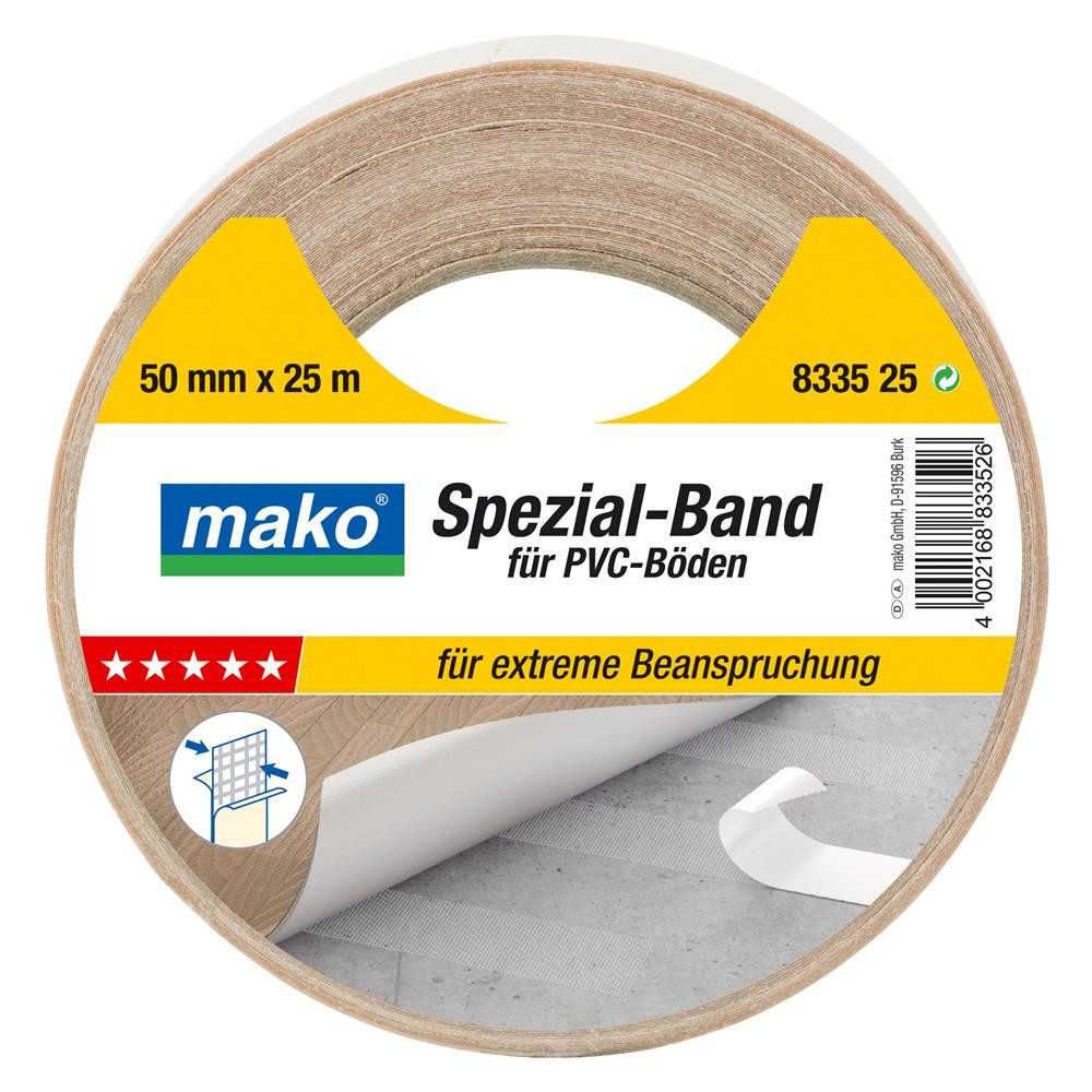 mako Verlegeband 50 mm x 25 m, Gewebe, 5 Stern