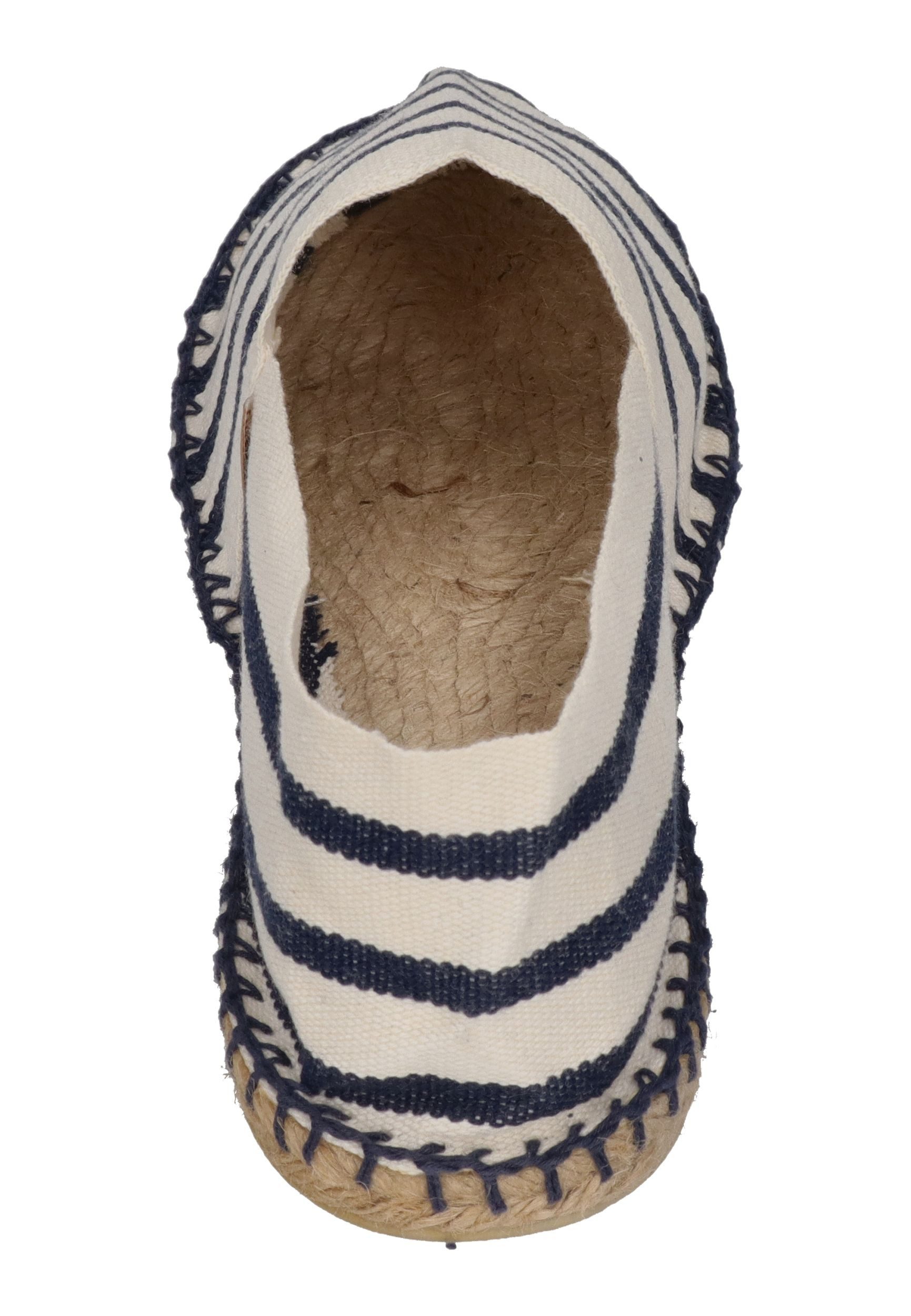 espadrij l´originale CLASSIC 100 Espadrille Ecru Marine – Bild 5 von 5