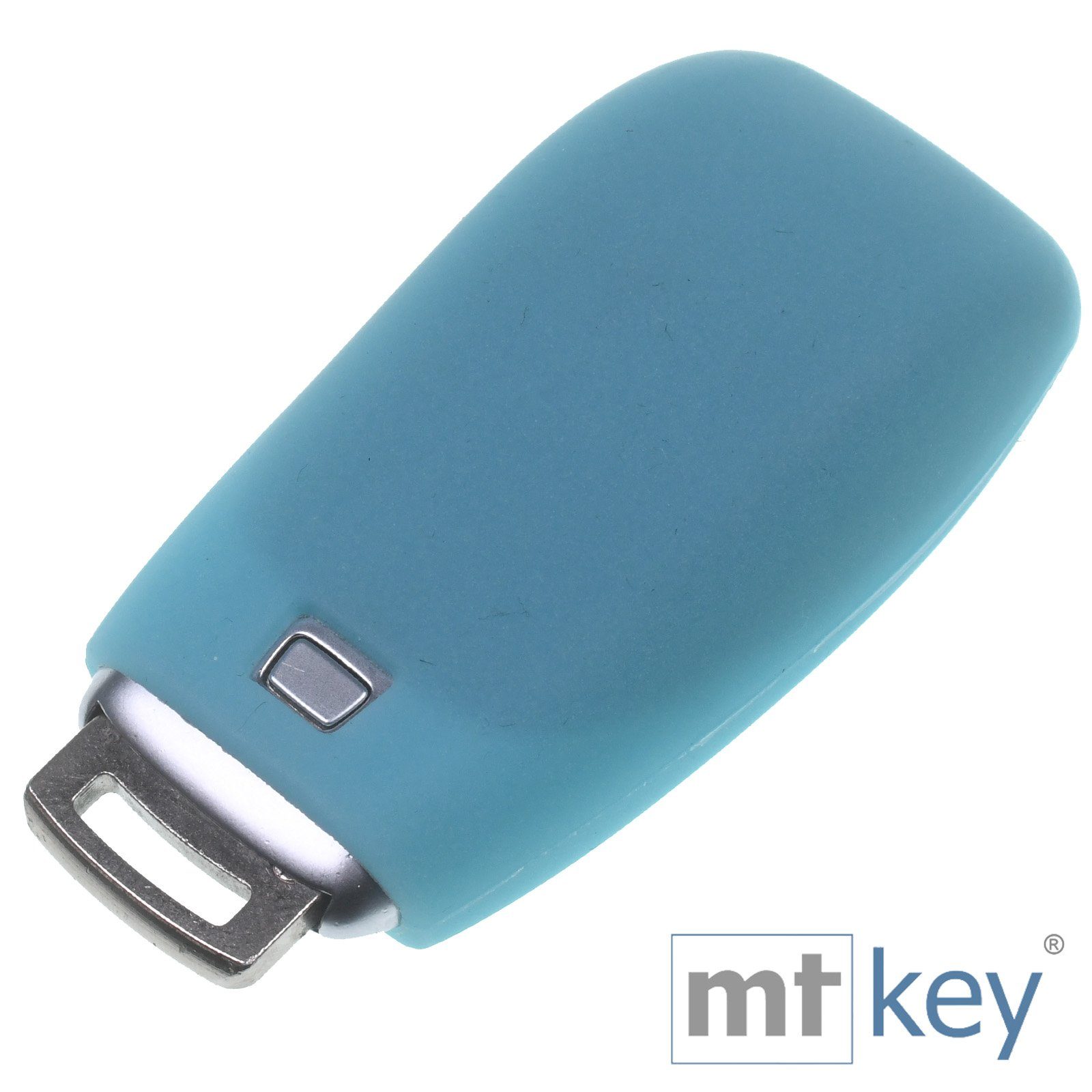 C238 S213 3 mt-key A238 Mercedes fluoreszierend Softcase W213 E-Klasse KEYLESS Autoschlüssel Schutzhülle Blau, für Benz Silikon Tasten Schlüsseltasche