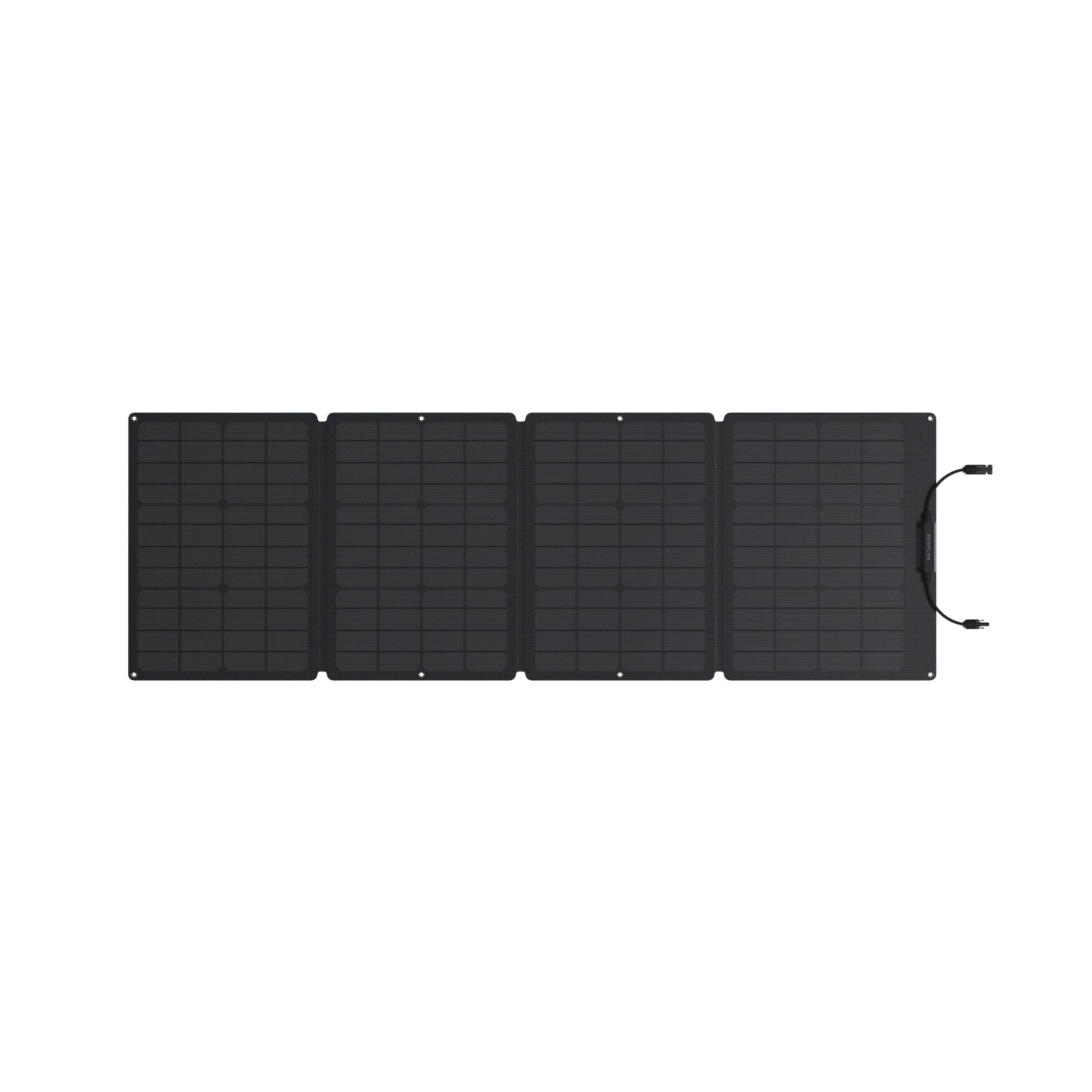 Ecoflow Solarmodul EcoFlow 110W Portables Solarpanel, 110 W, Monokristallines Silizium, P68 Schutz; UV-abweisende ETFE-Folie; hoher Wirkungsgrad