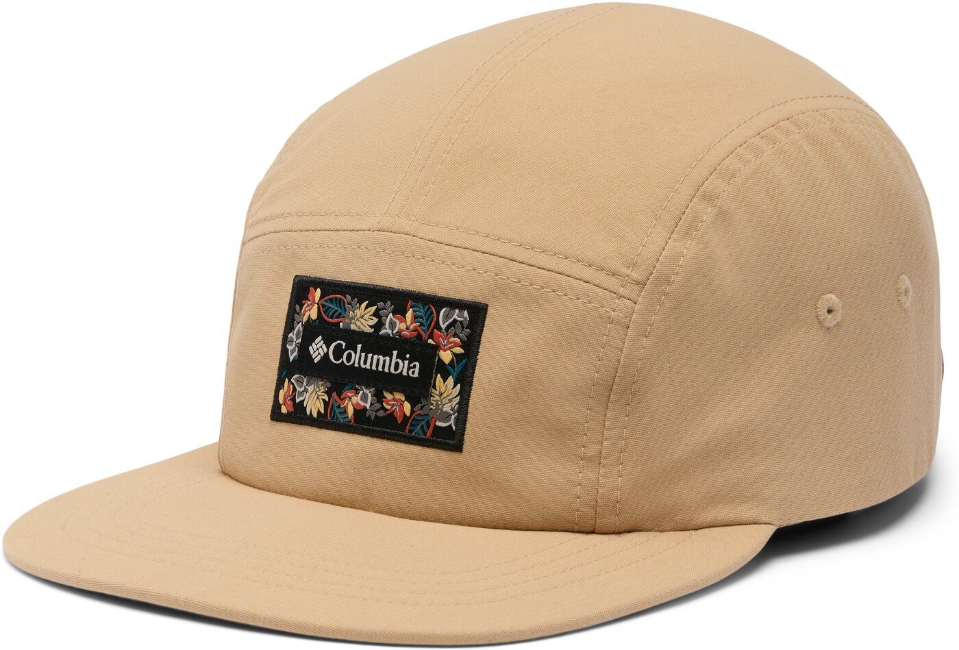 Columbia Bommelmütze Creek Side 5 Panel Hat Canoe, Tawny Buff