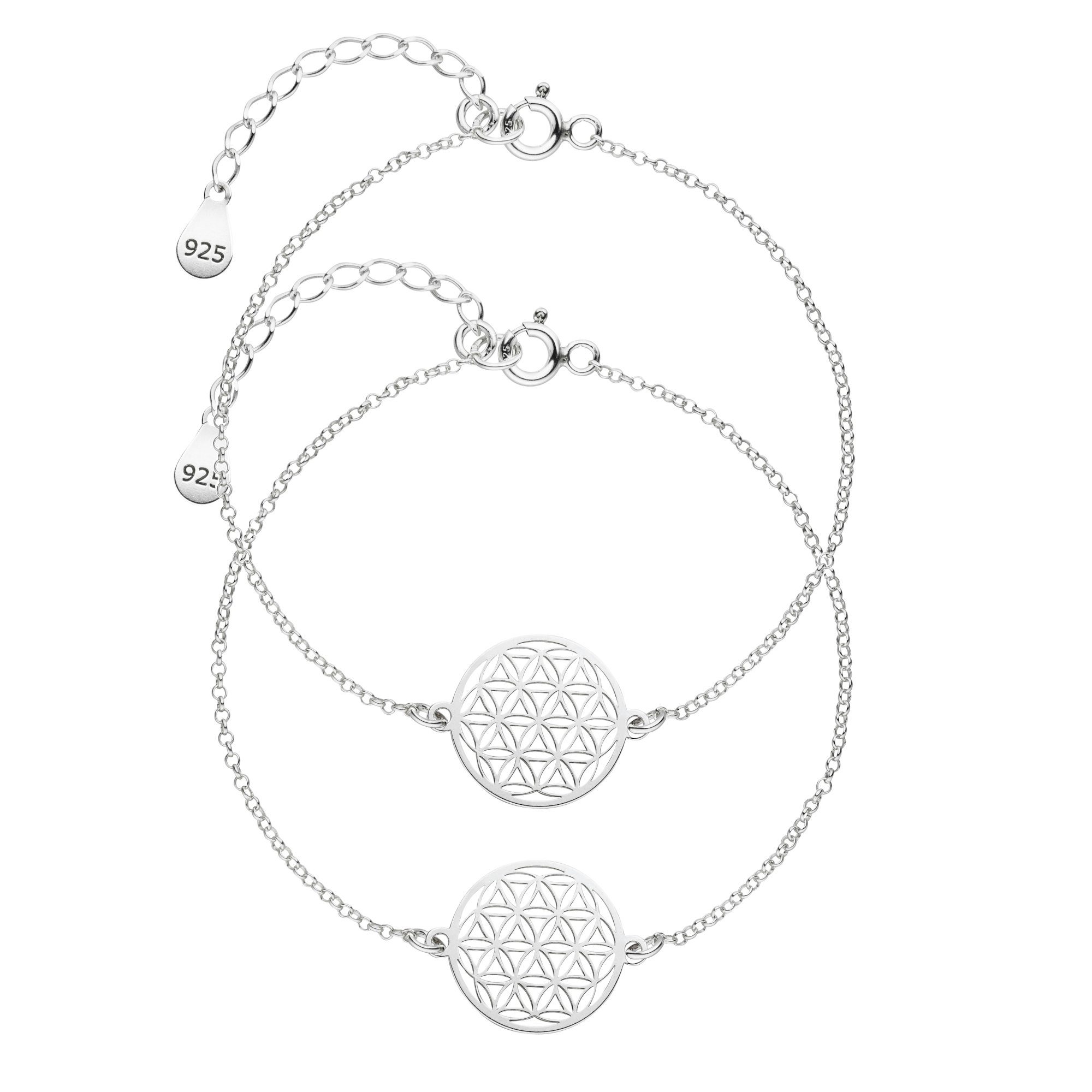 SCHOSCHON Armband Set Mutter Tochter Lebensblume günstig online kaufen