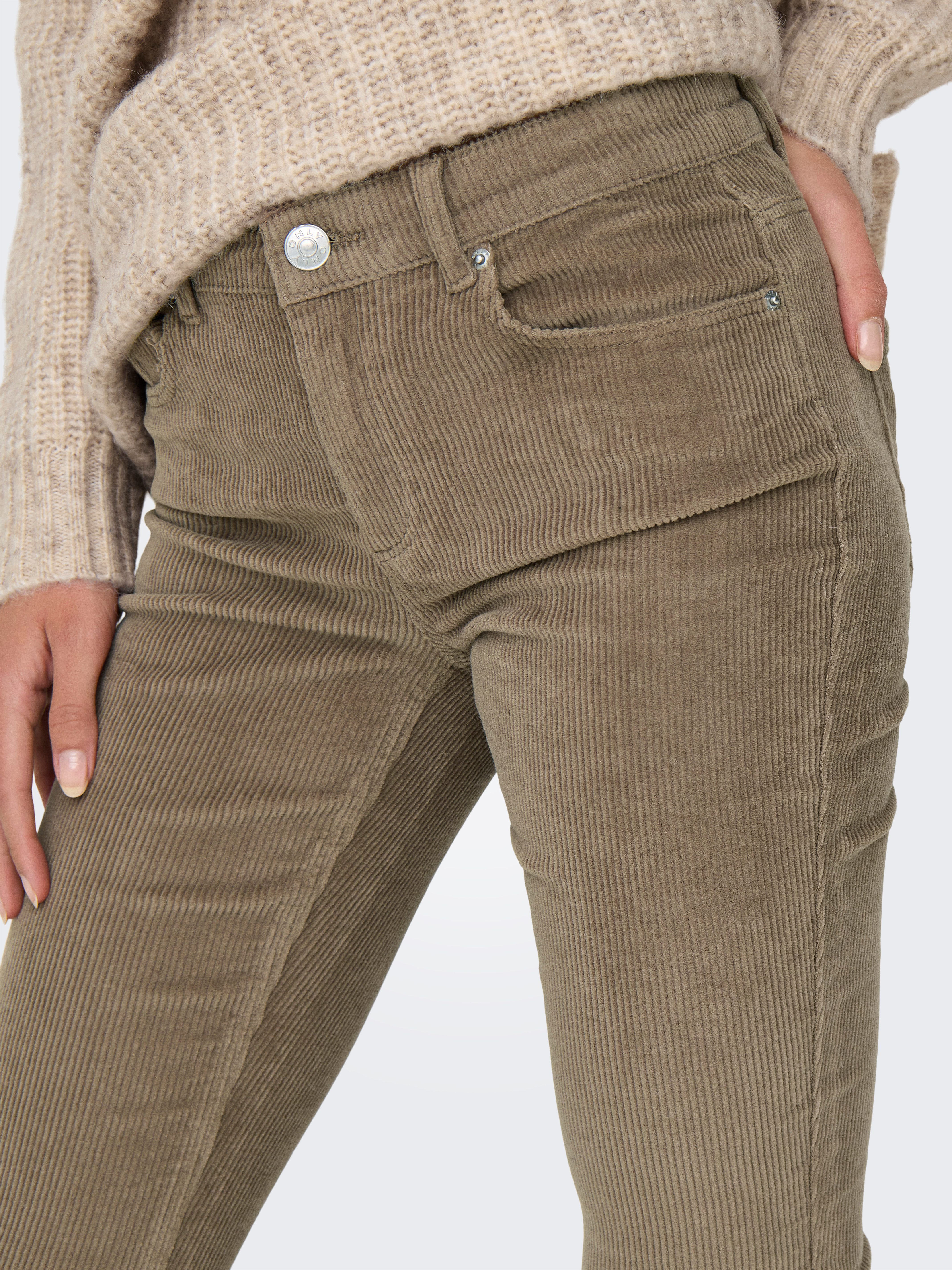 ONLY Cordhose ONLMARY – Flared Cordhose mit Stretchkomfort Baumwollmischung, bootcut fit