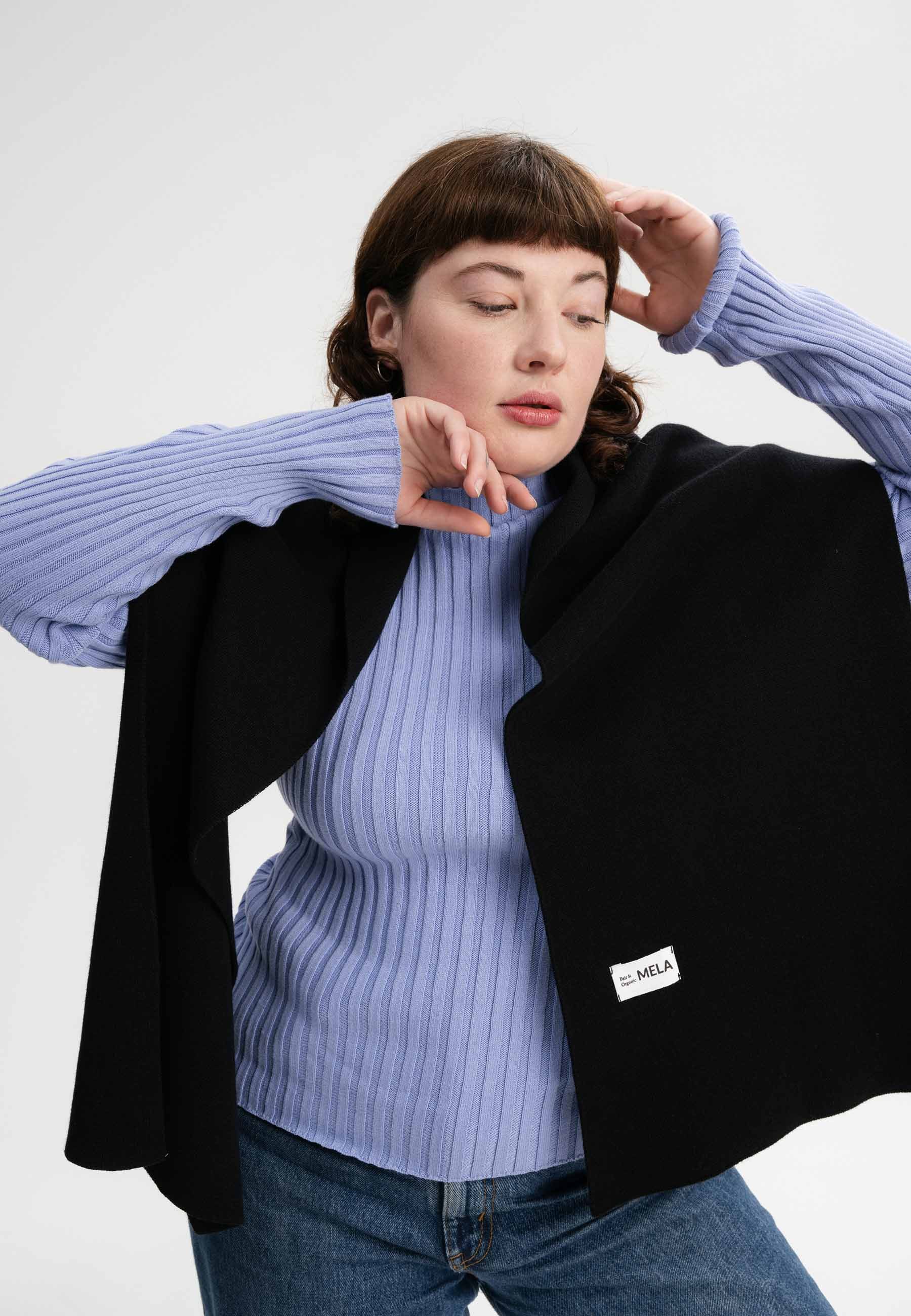 MELA Schal Jacquard Strick Schal Style ASMEE, clean günstig online kaufen