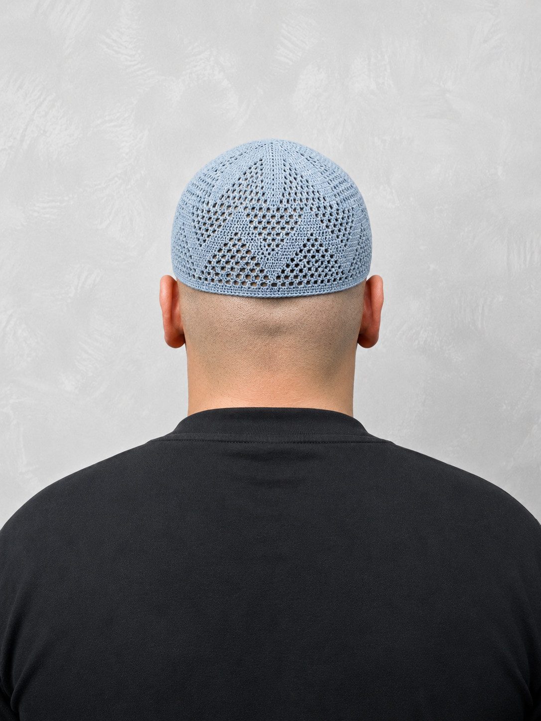 Aymasal Strickmütze Gebetsmütze Beyzade für Herren, elastisch Passt sich der Kopfform an; Gummizug am unteren Ende; leichtes Gewicht