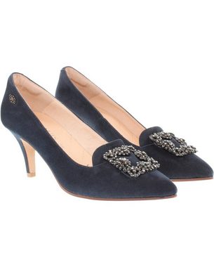 XAVER LUIS Schuhmanufaktur Pumps Marcia mit Strass-Schmuck Pumps