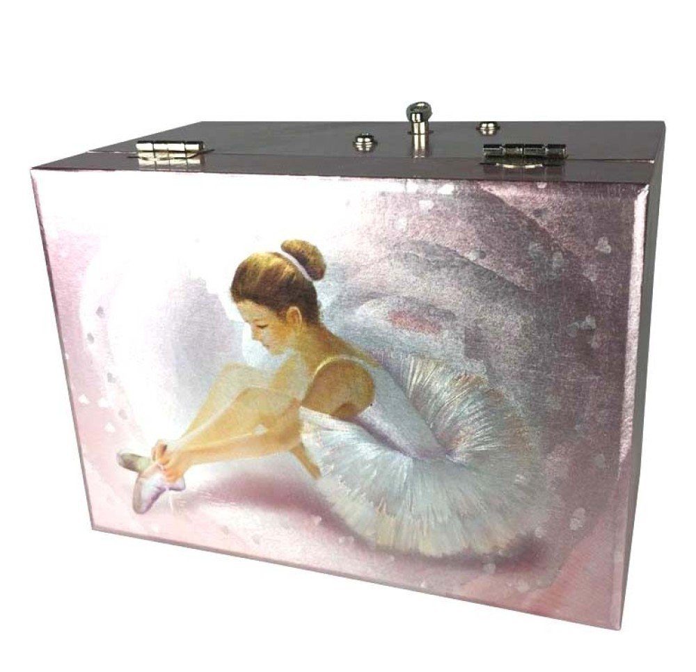 Musicboxworld Spieluhr Schmuckdose Ballerina