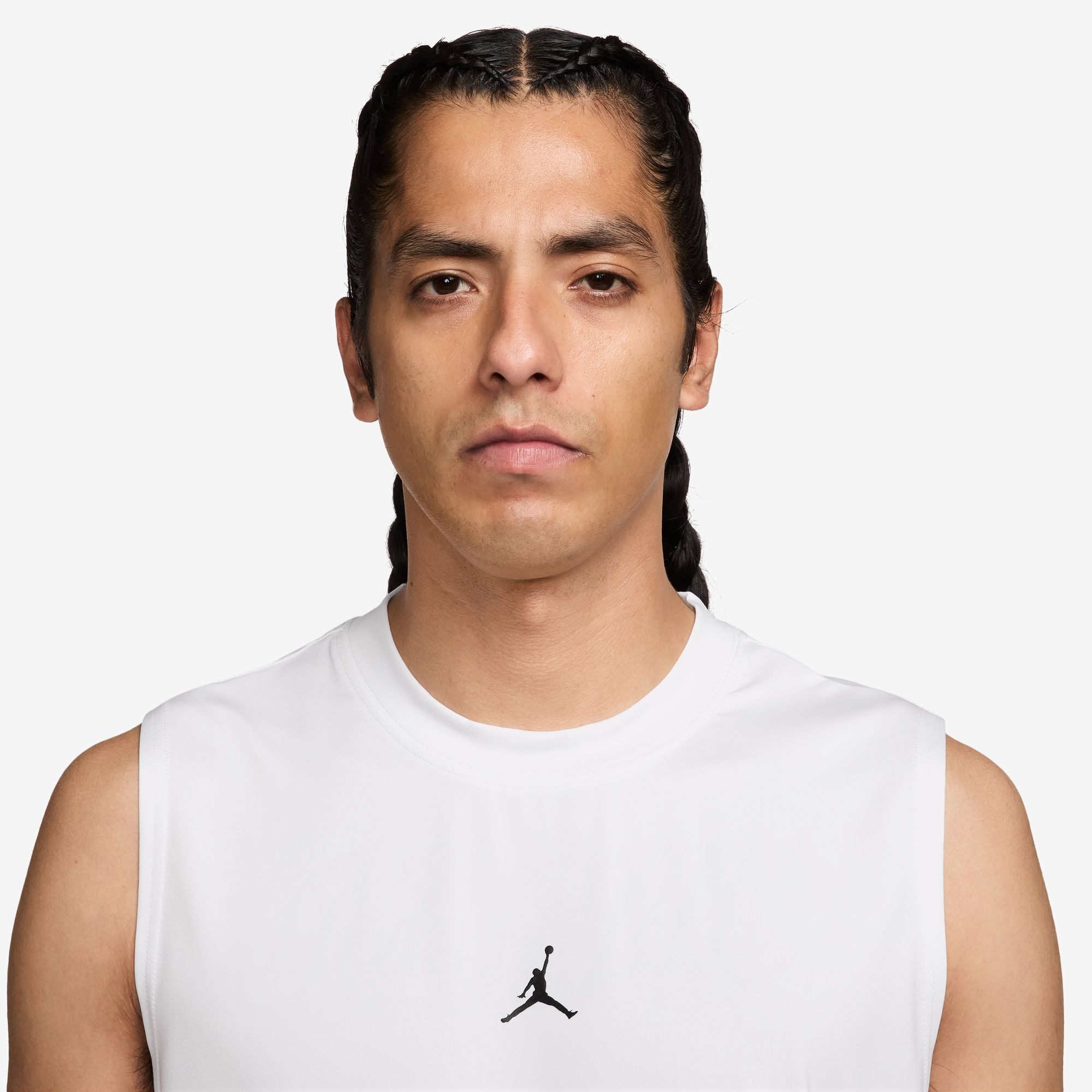 Jordan Trainingstop Jordan Sport Essentials Men's Dri-FIT Sleeveless Top ärmeloses Design, mit Rundhalsausschnitt, aus Polyester und Elasthan