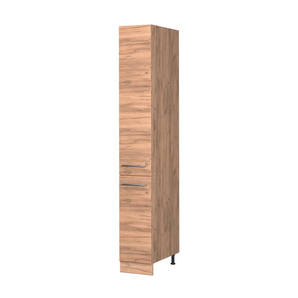 Vicco Hochschrank Fame-Line, Goldkraft Eiche/Goldkraft Eiche, 30 cm (1-St)