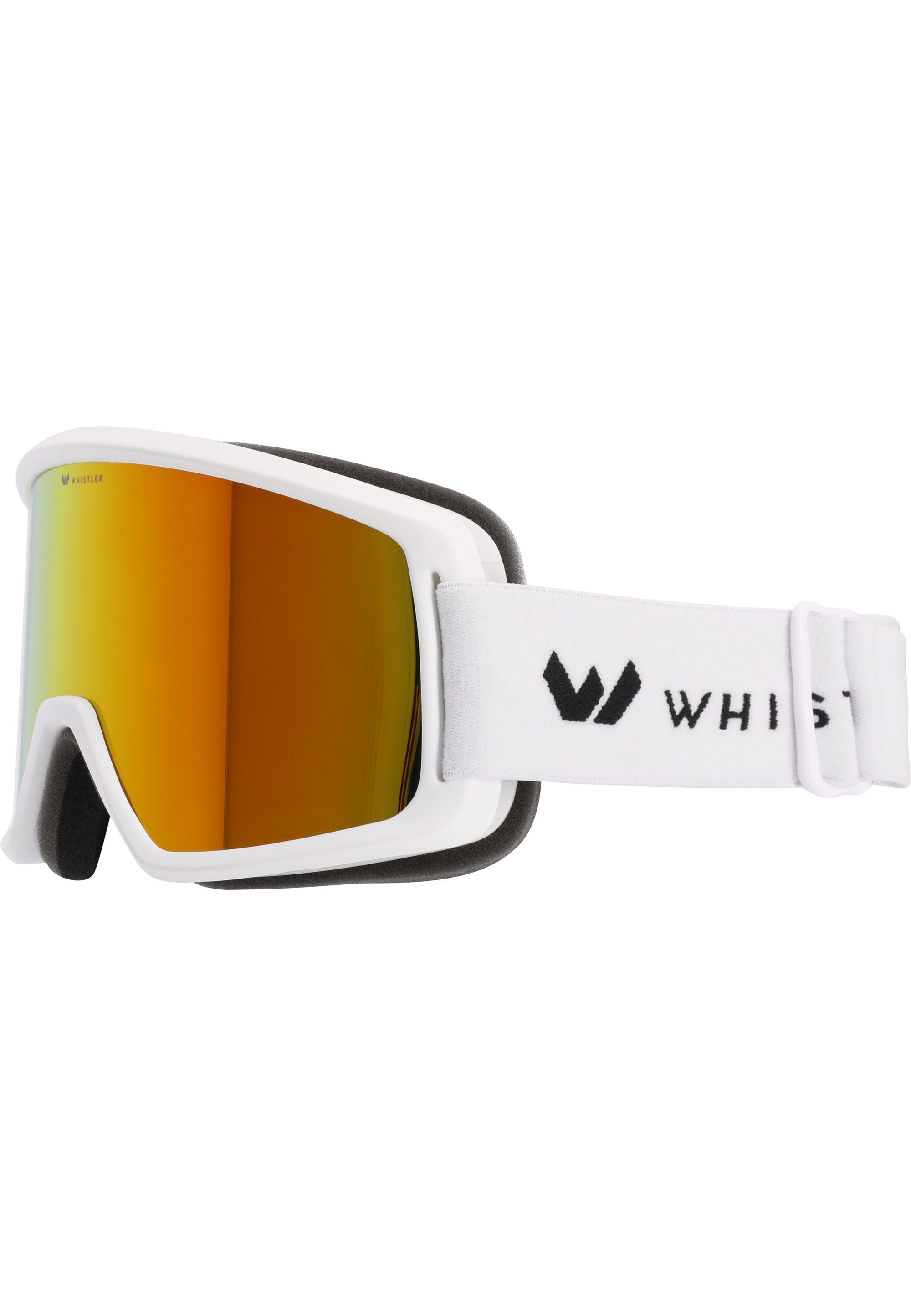 Fog-Funktion weiß und Anti mit Skibrille WHISTLER UV-Schutz WS5100,
