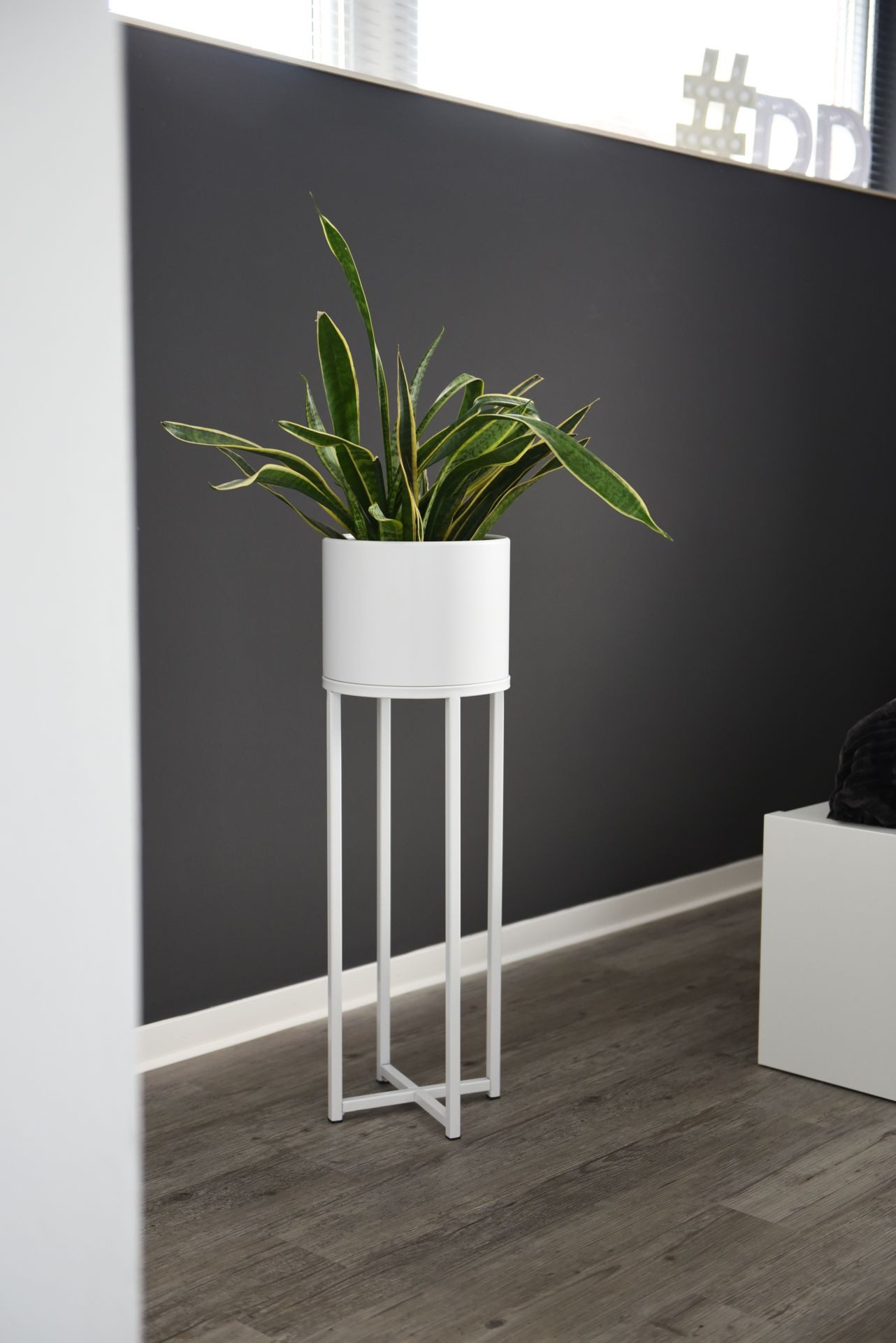 VIVANNO Blumentopf pulverbeschichtetes Stahlblech ELEVATE CROSS günstig online kaufen