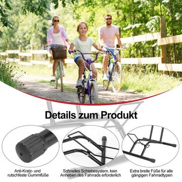 Bettizia Fahrradständer Radständer für 16 bis 29 Zoll Fahrräde (Set), Rtschfest und Stabil