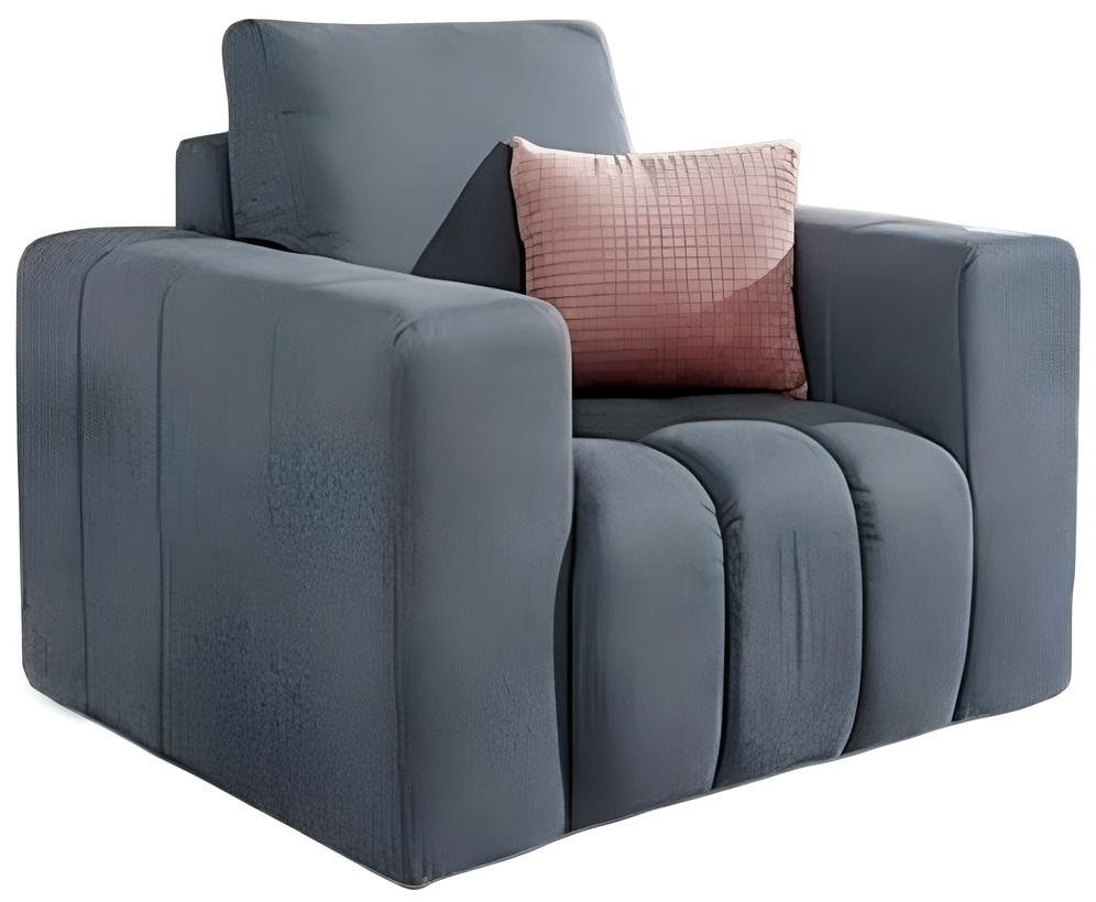 Xlmoebel Loungesessel Luxus Relaxstuhl aus Leder mit Couchpolsterung (Relaxsessel), Hergestellt in Europa